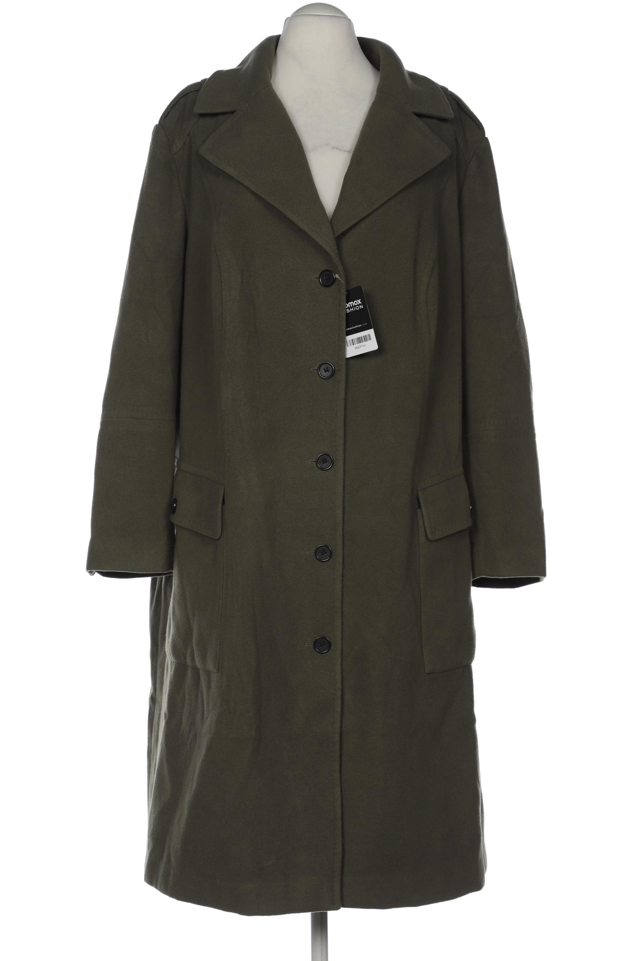 

sheego Damen Mantel, grün, Gr. 56