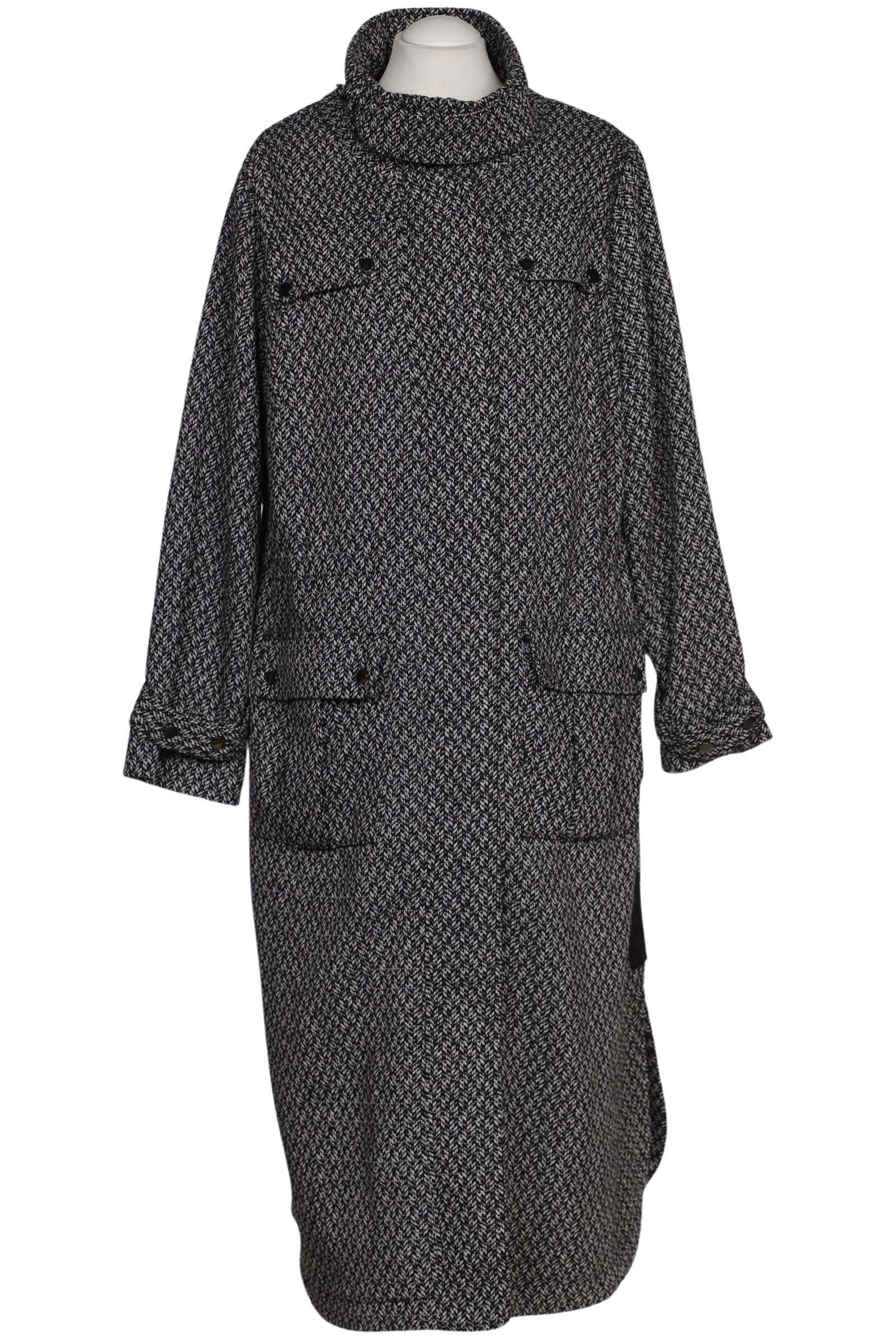 

sheego Damen Mantel, grau, Gr. 48