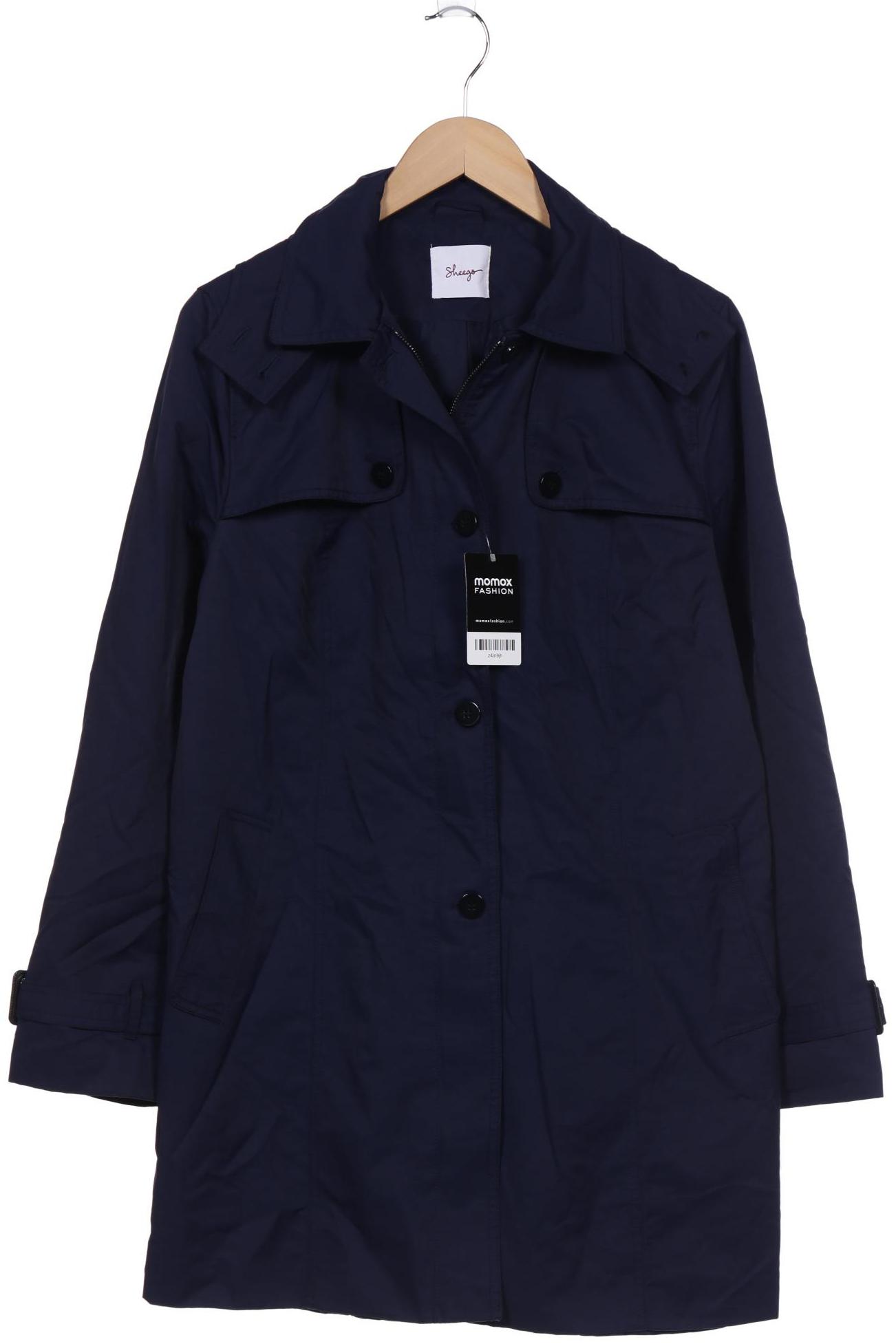 

sheego Damen Mantel, marineblau