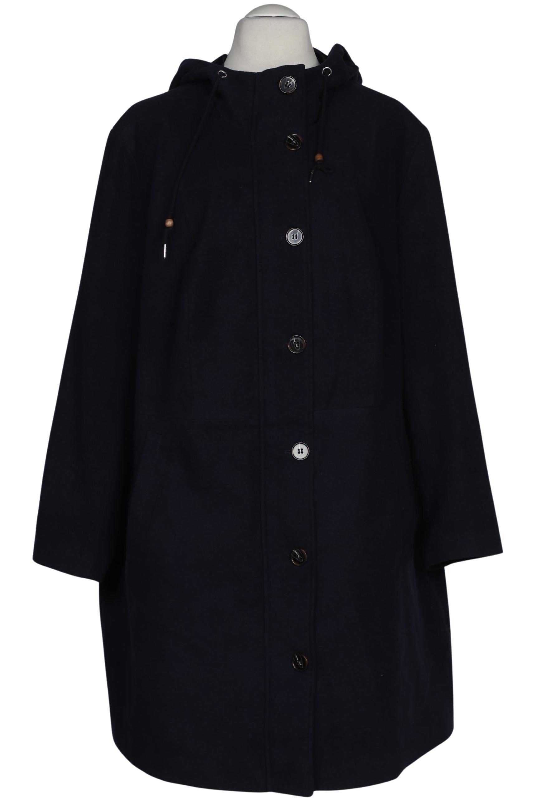 

sheego Damen Mantel, marineblau, Gr. 54