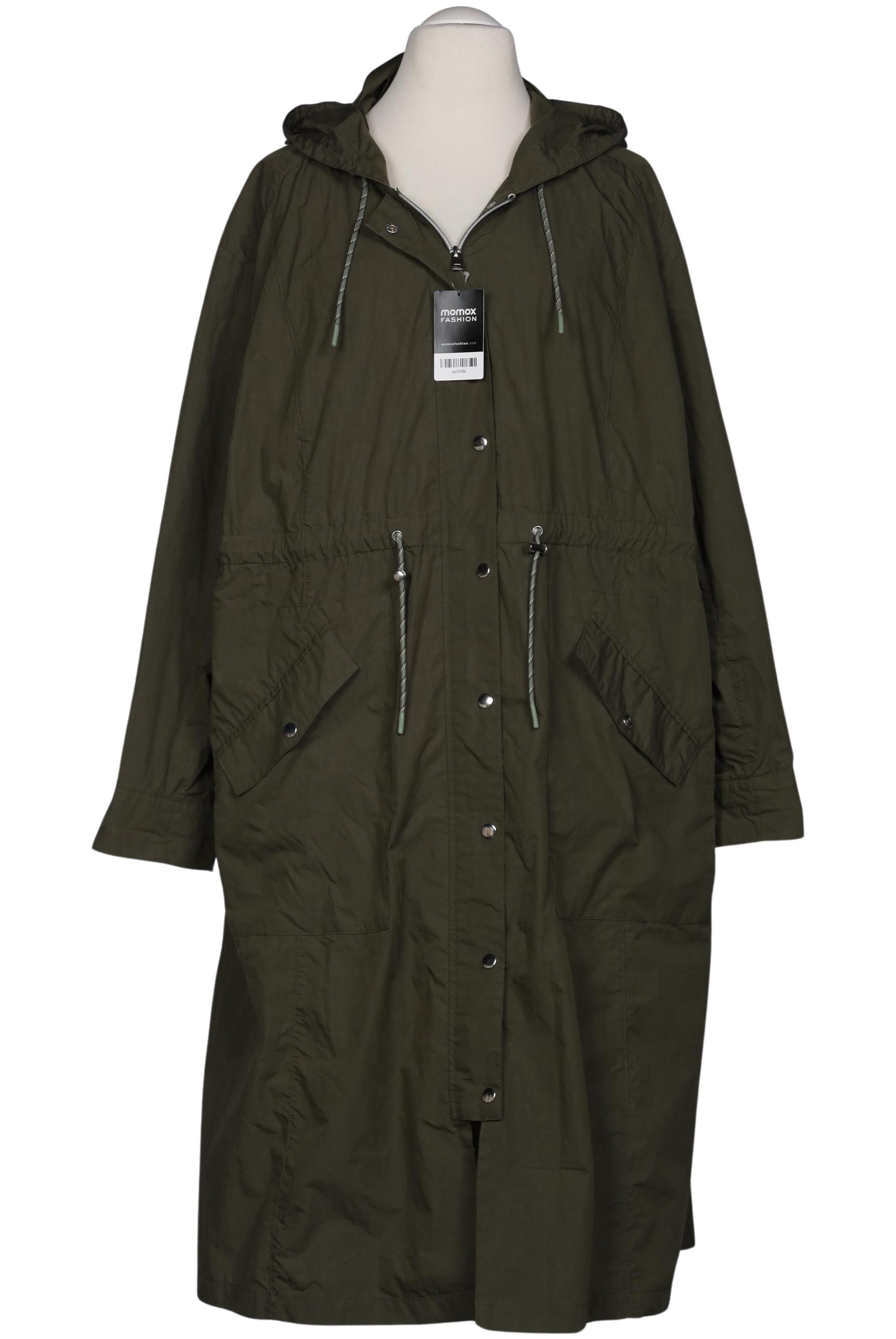 

sheego Damen Mantel, grün, Gr. 54