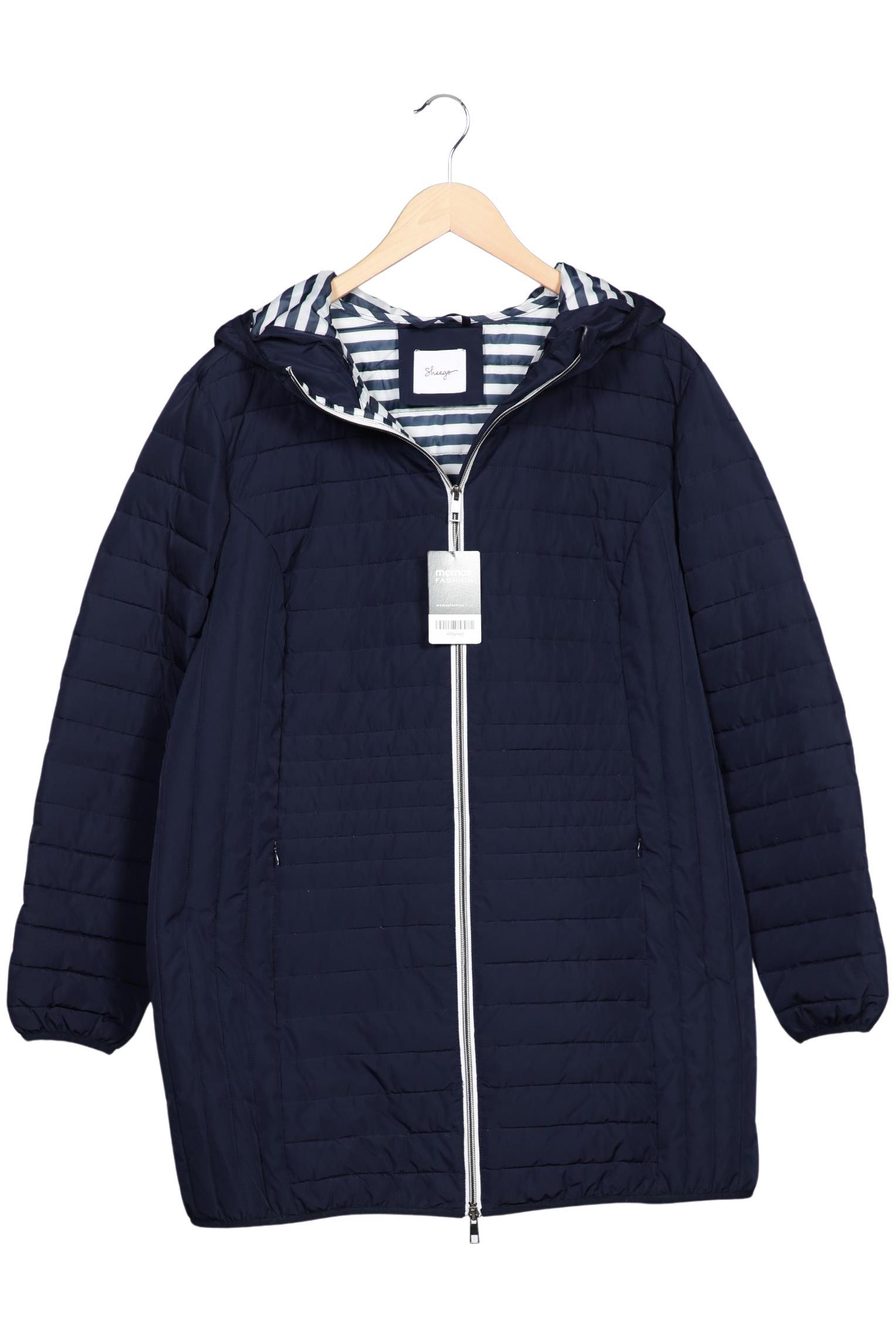 

sheego Damen Mantel, marineblau, Gr. 46