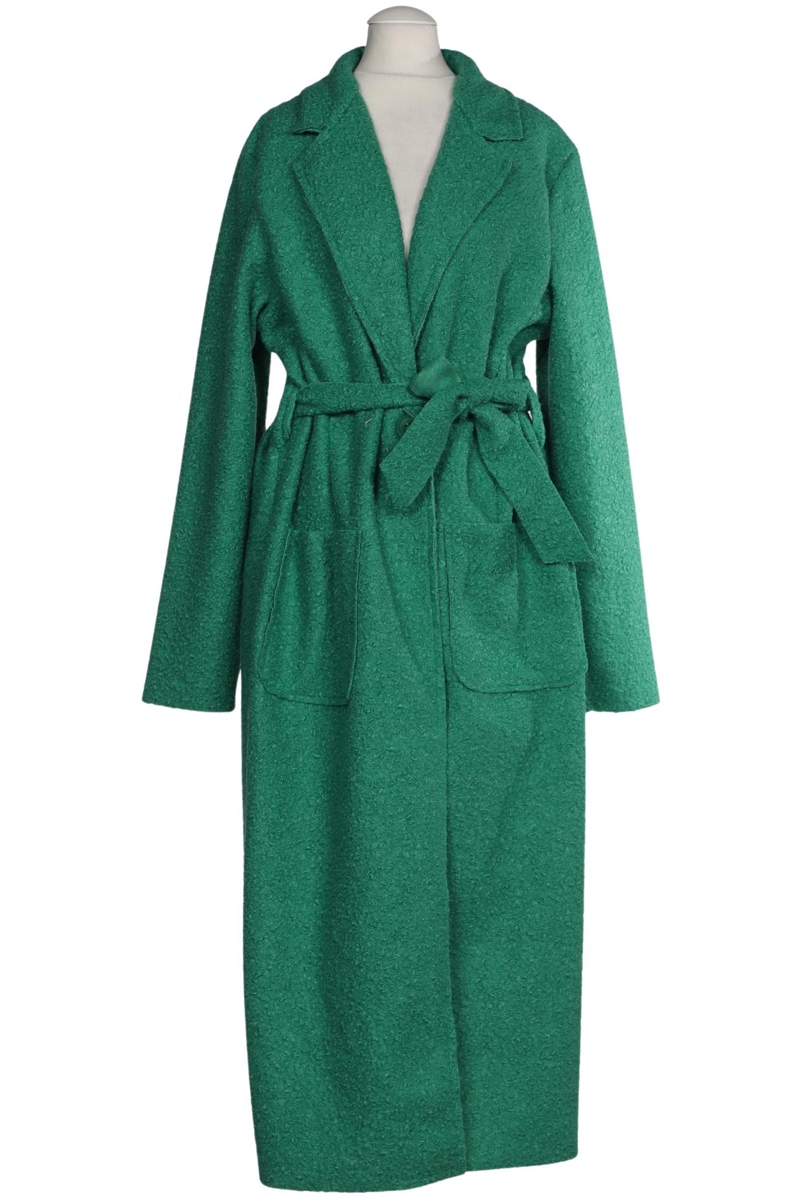 

sheego Damen Mantel, grün, Gr. 42