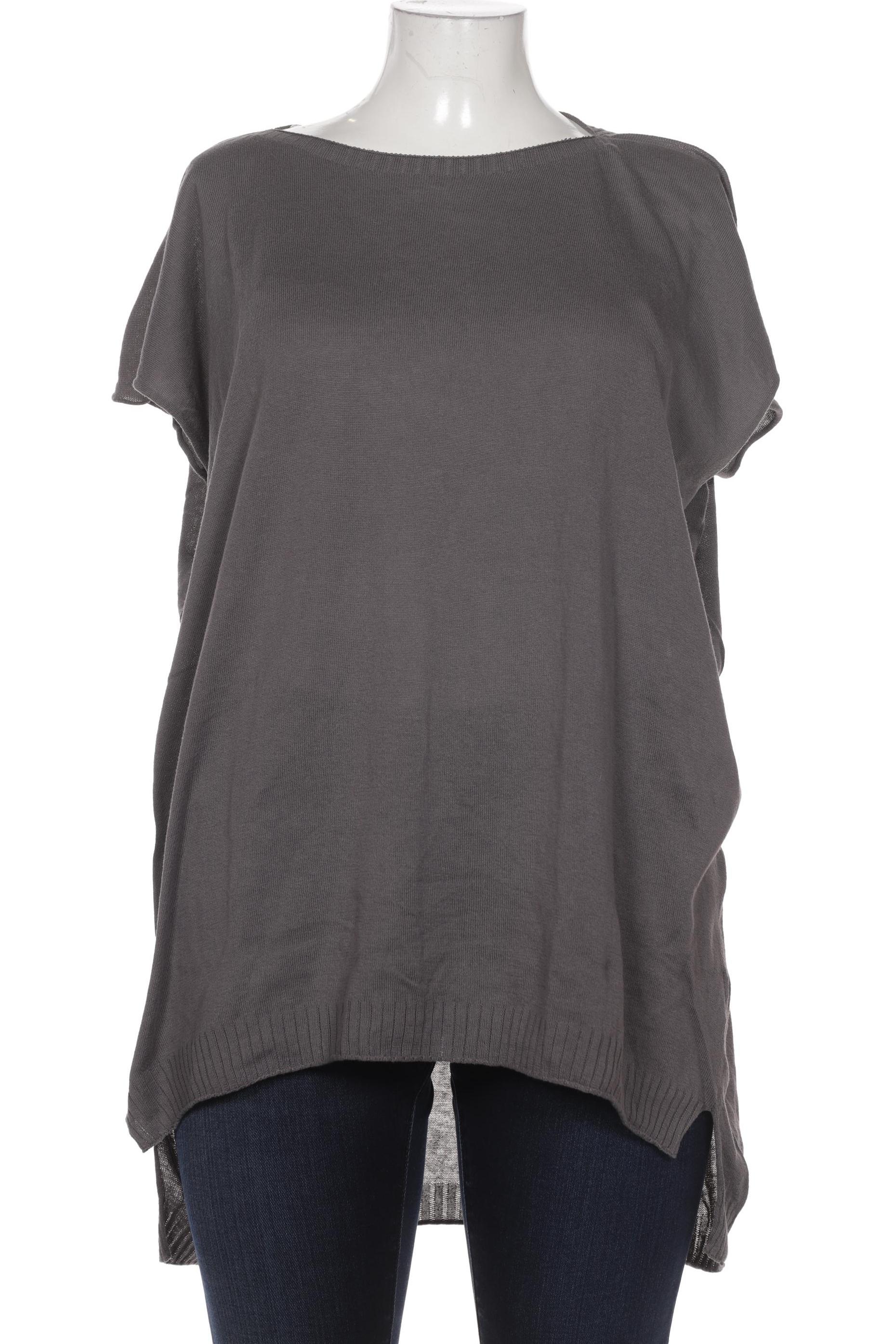 

sheego Damen Pullover, grau, Gr. 44