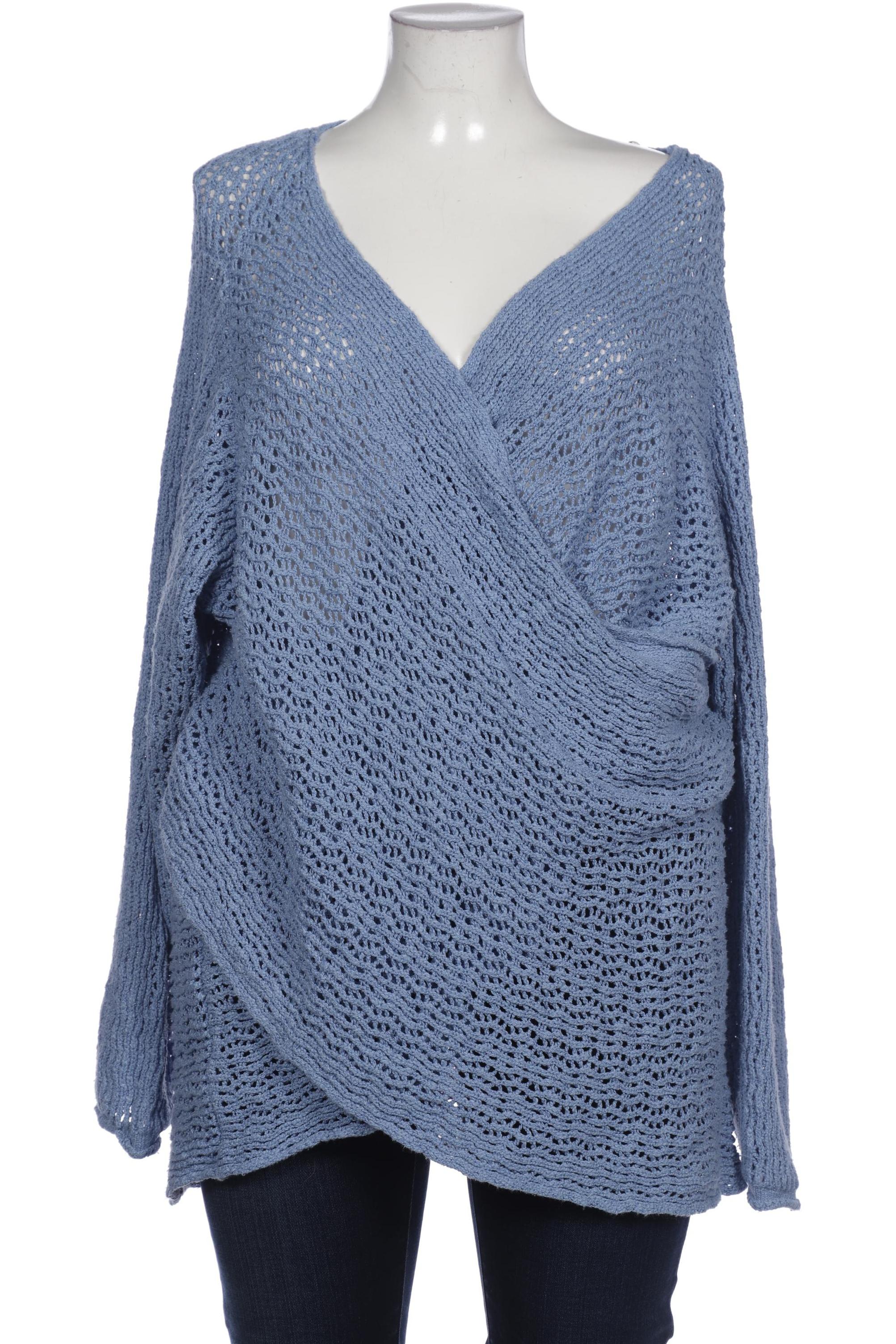 

sheego Damen Pullover, hellblau, Gr. 52