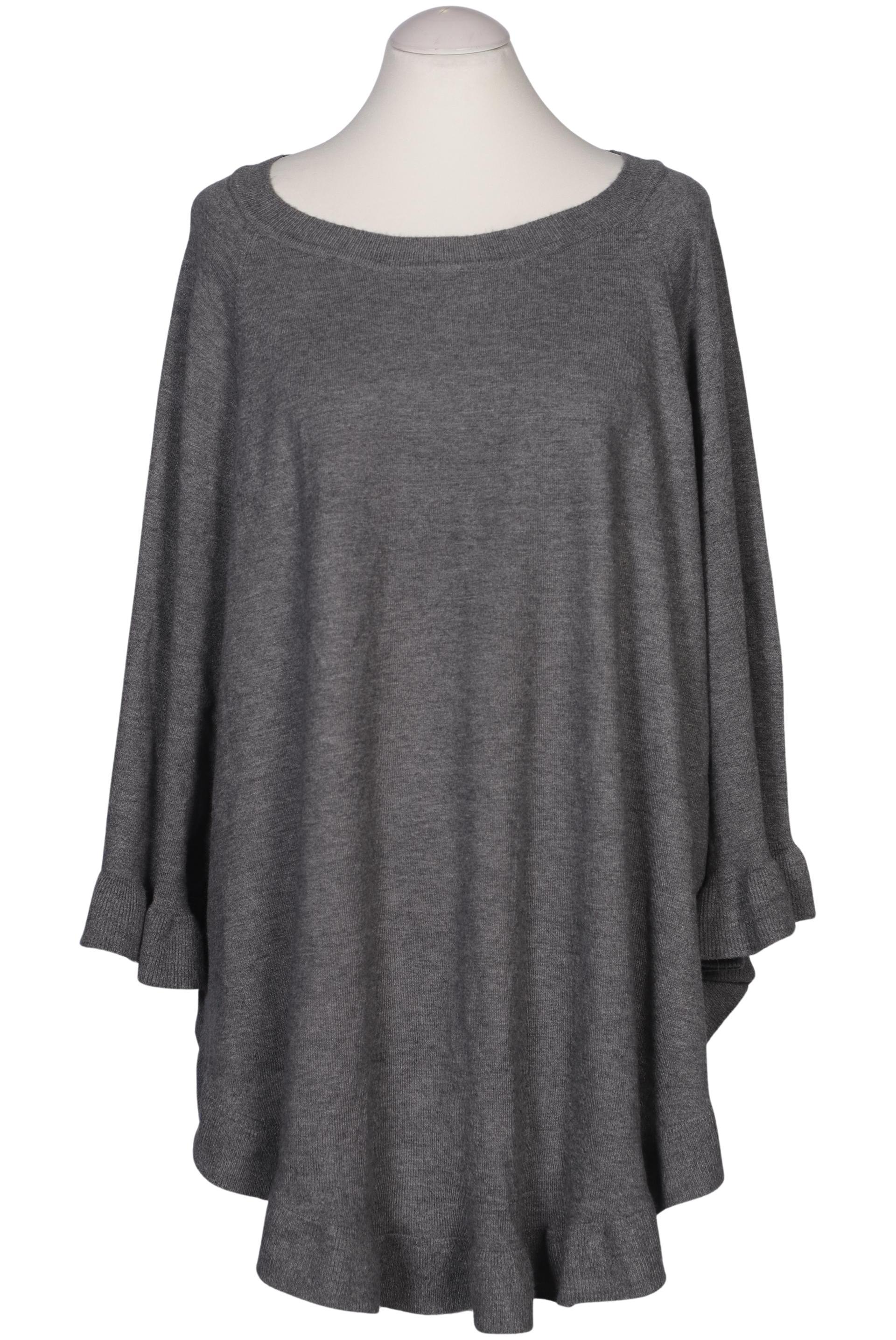 

sheego Damen Pullover, grau, Gr. uni