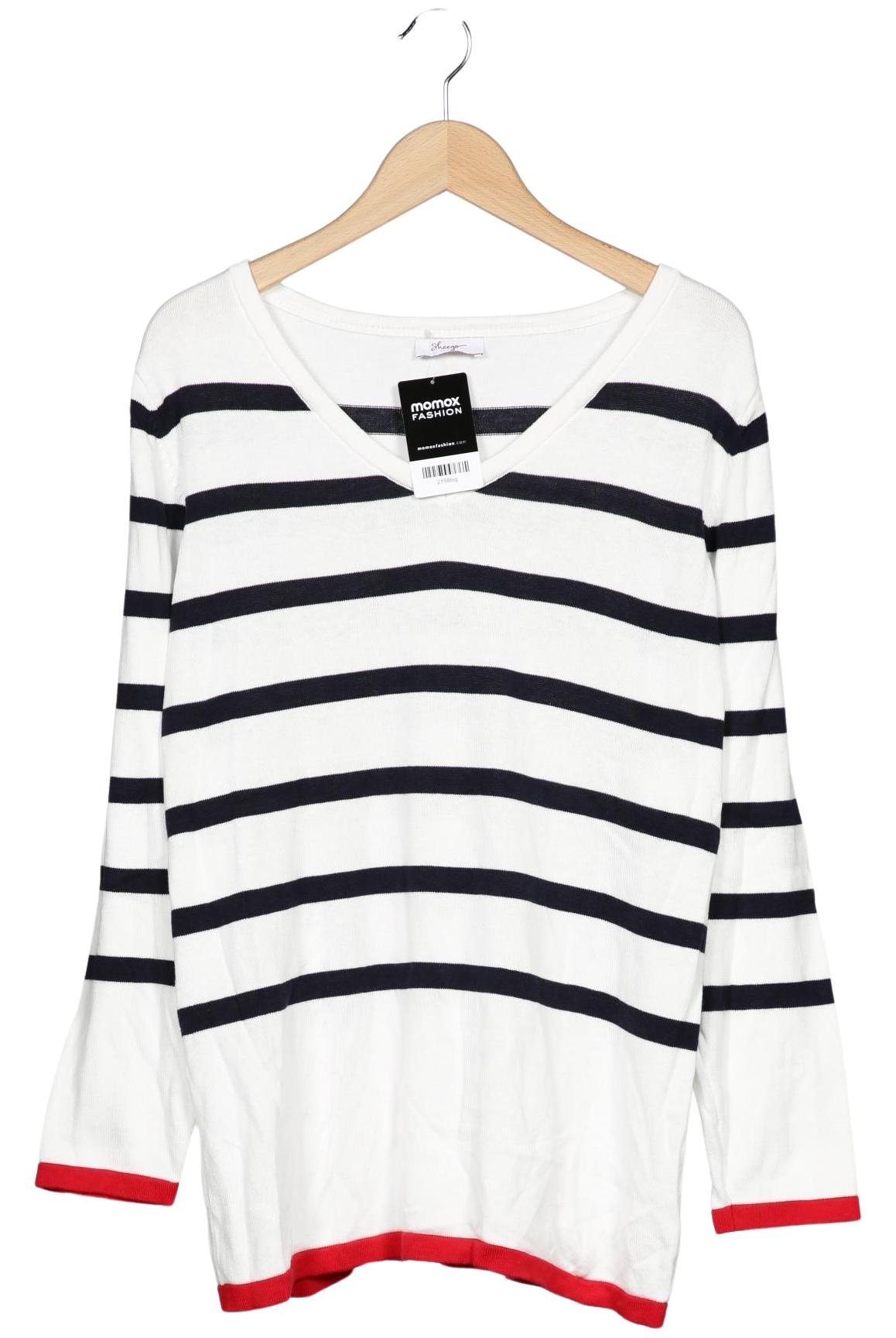 

sheego Damen Pullover, mehrfarbig, Gr. 40