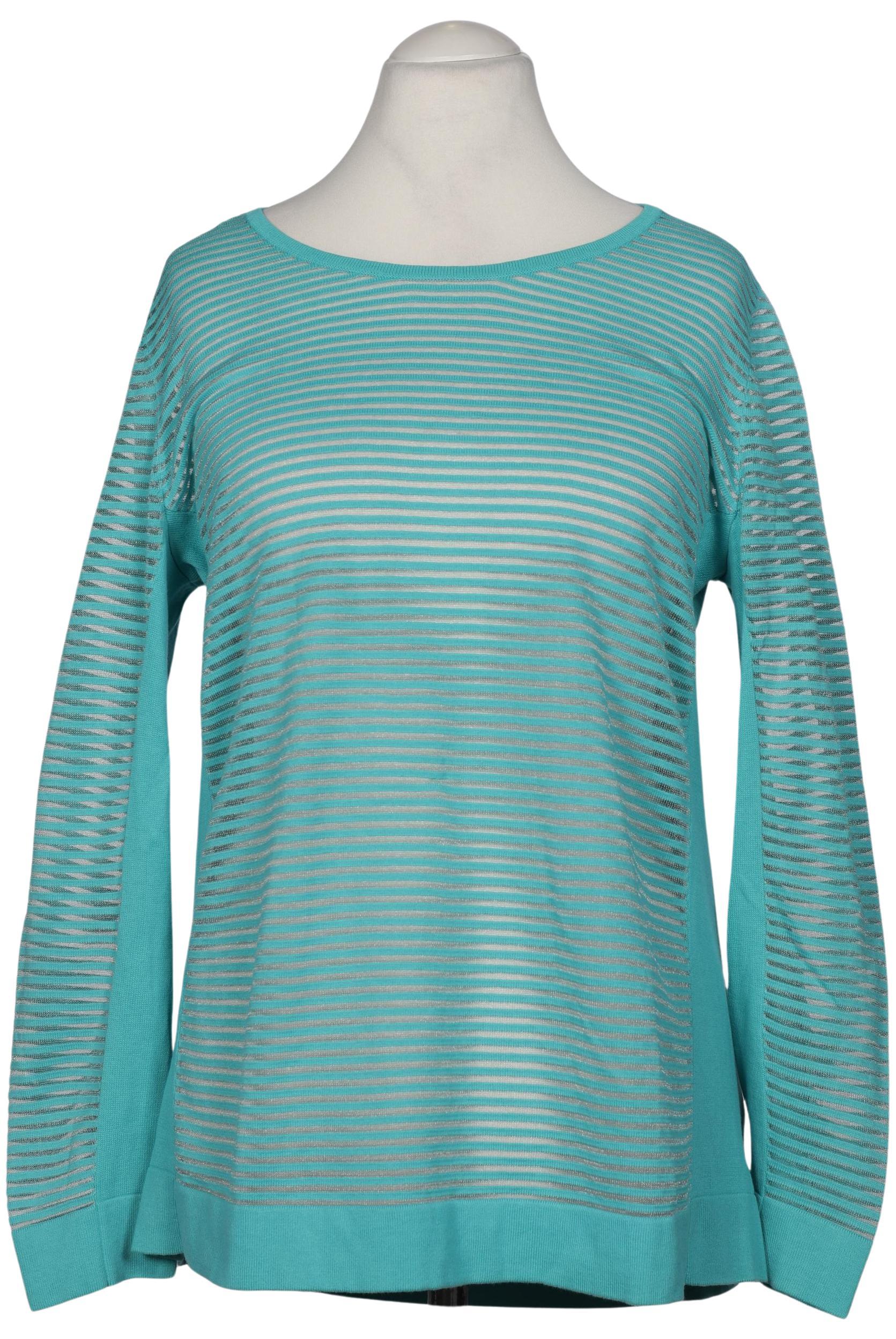 

sheego Damen Pullover, türkis, Gr. 40