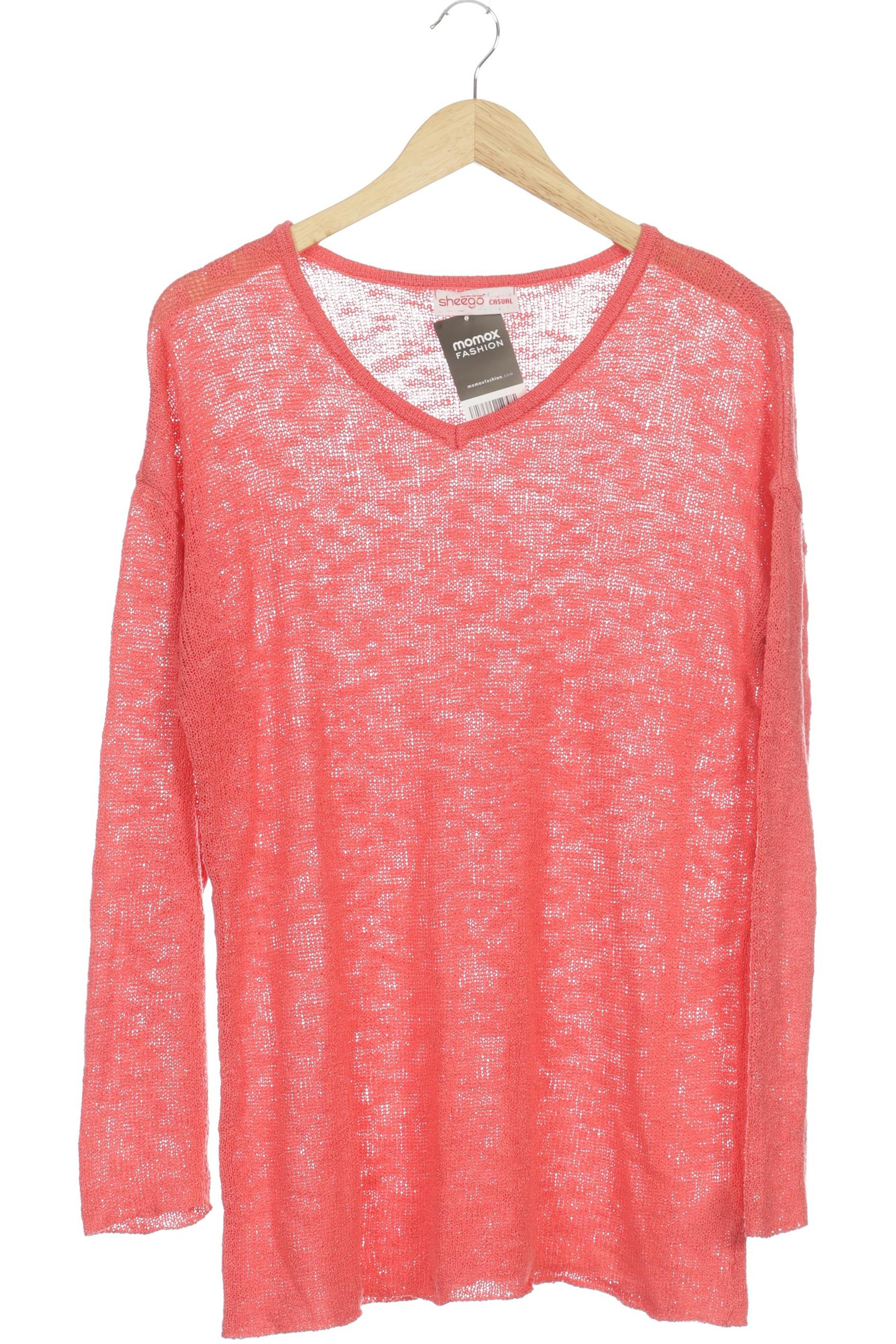 

sheego Damen Pullover, pink, Gr. 40