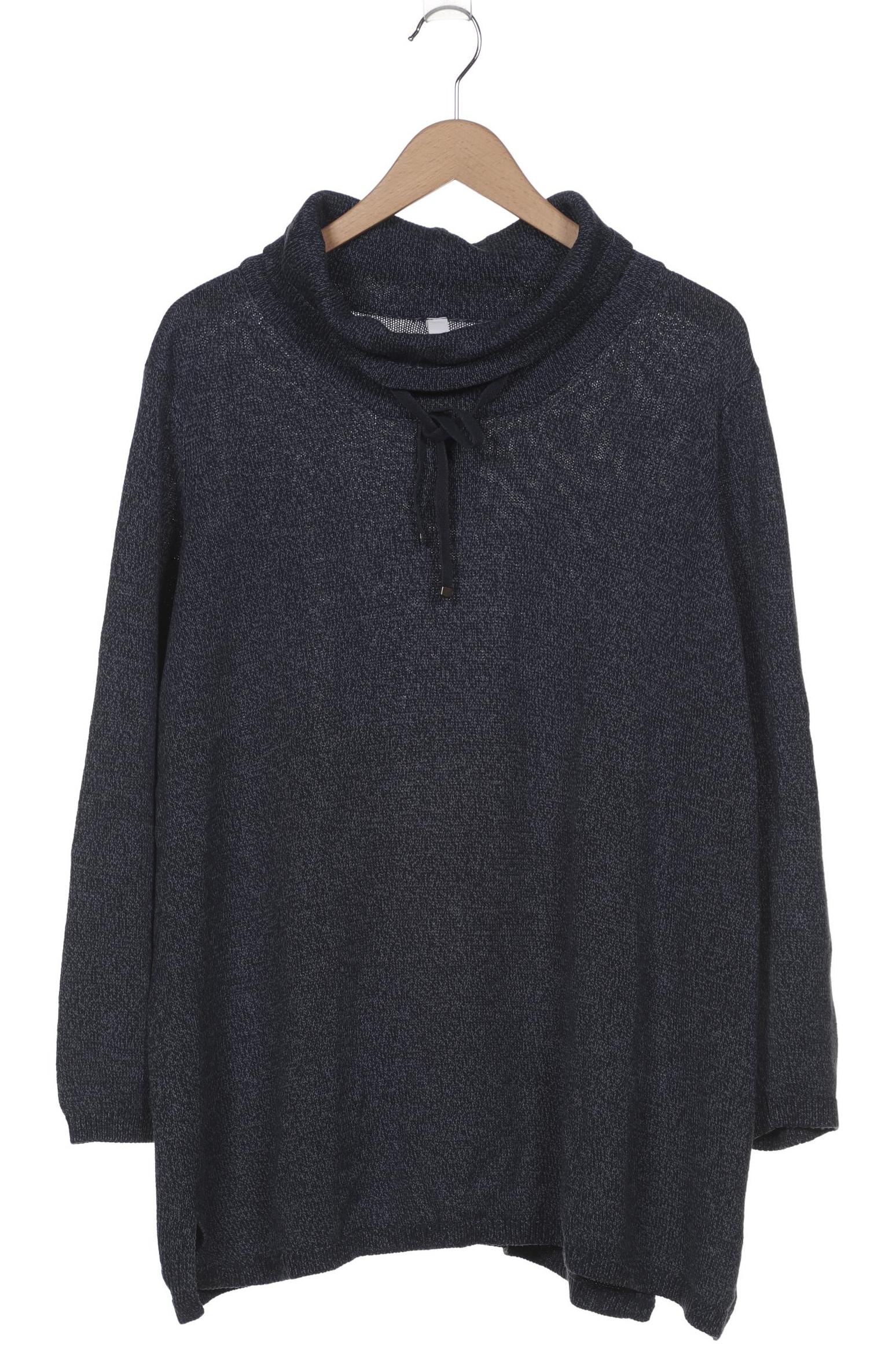 

sheego Damen Pullover, marineblau, Gr. 52
