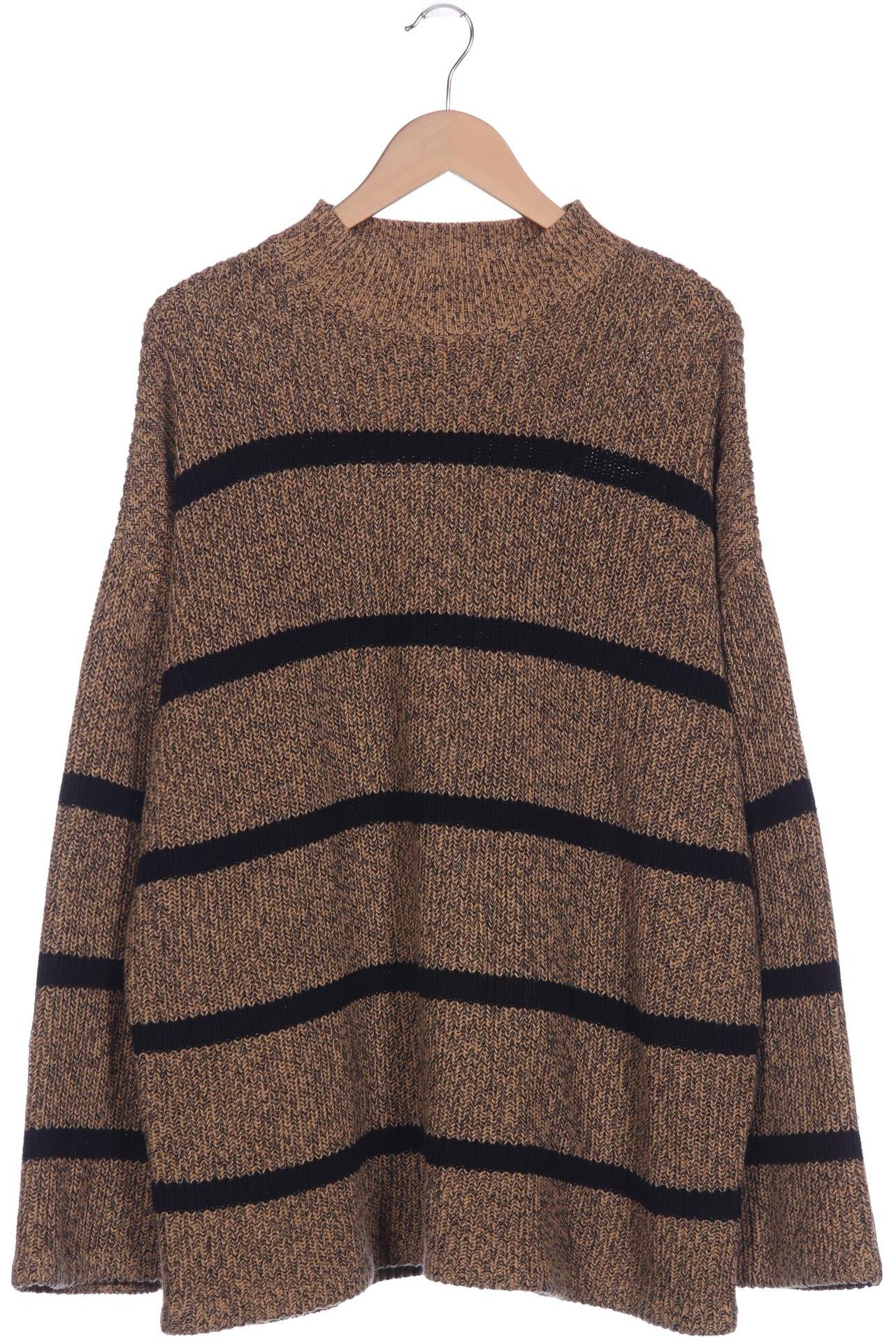 

sheego Damen Pullover, braun, Gr. 48