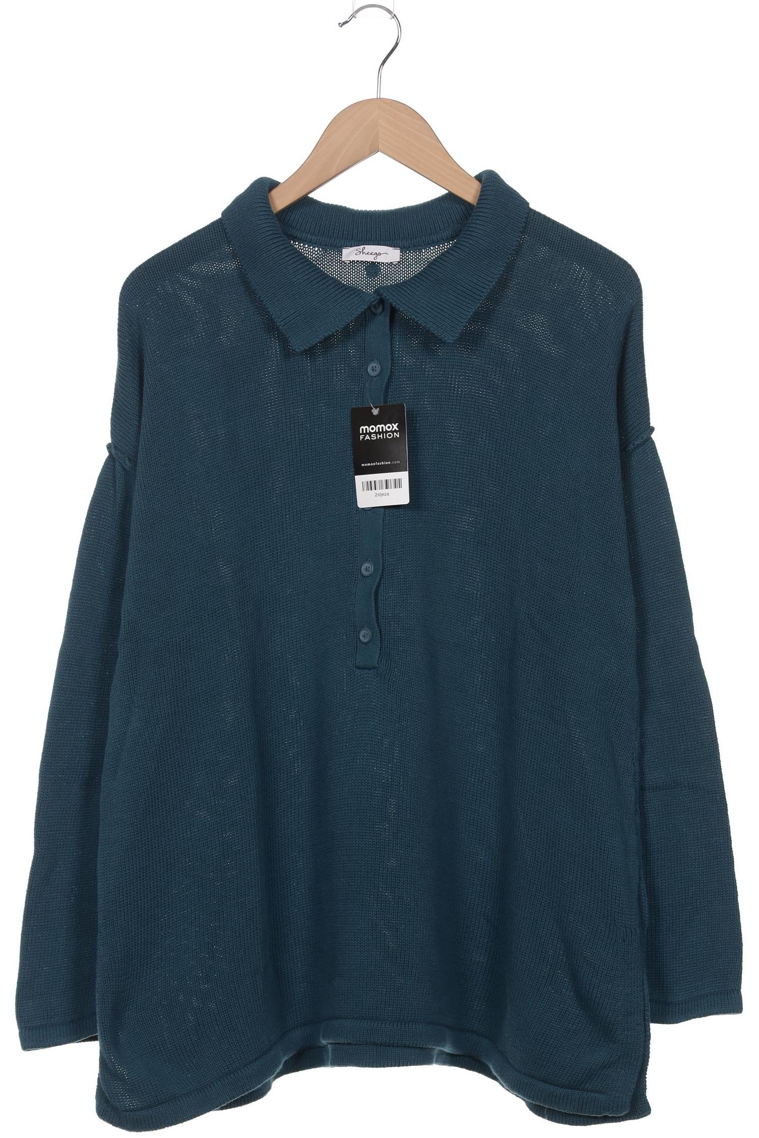 

sheego Damen Pullover, blau, Gr. 44