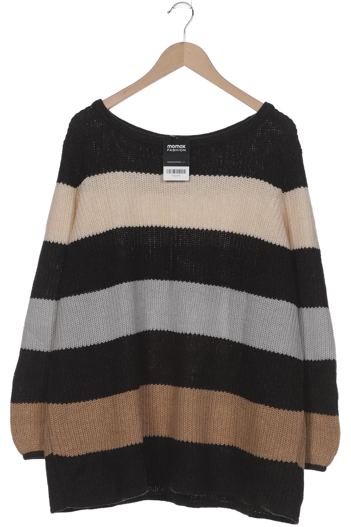 

sheego Damen Pullover, schwarz, Gr. 48