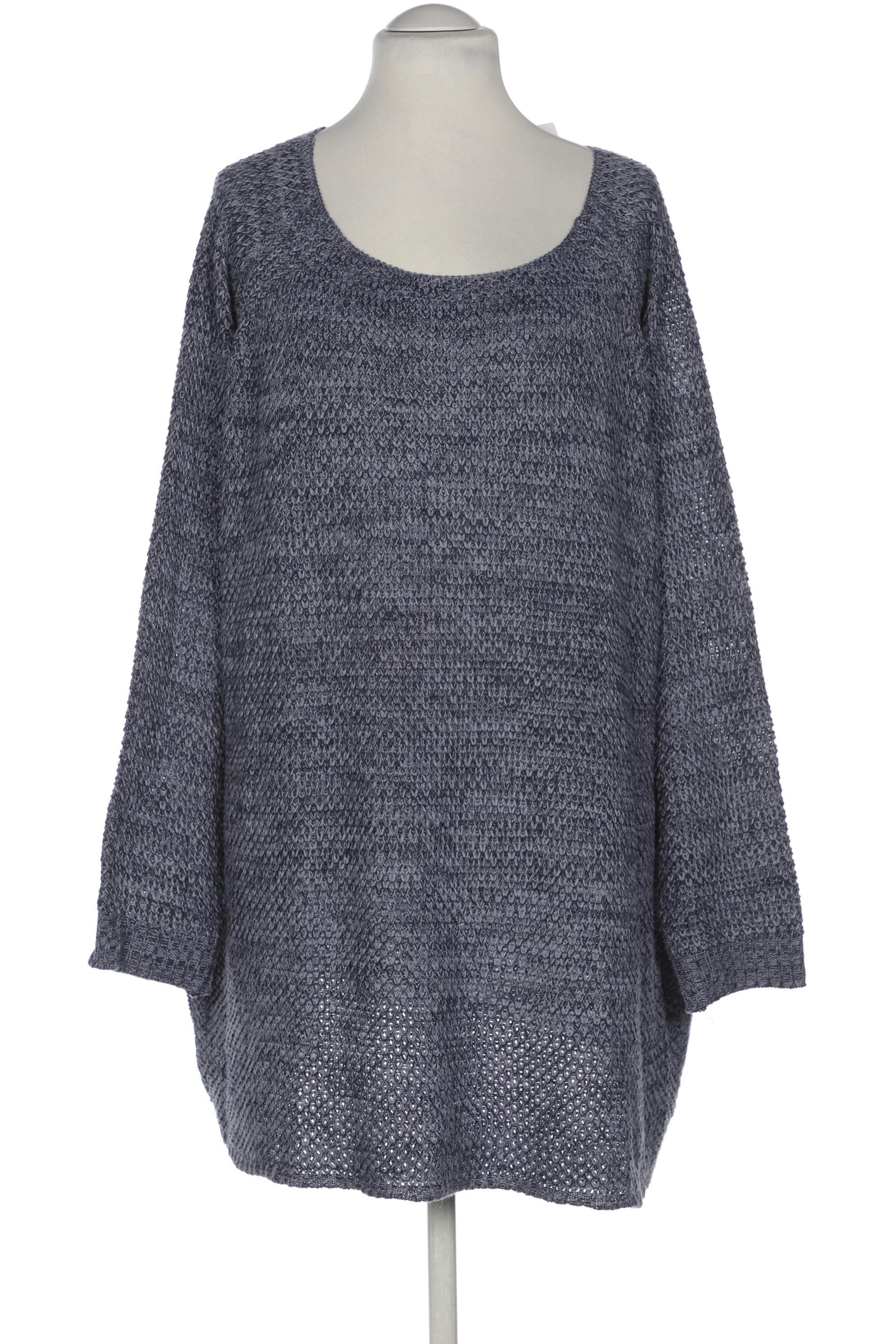 

sheego Damen Pullover, marineblau, Gr. 56