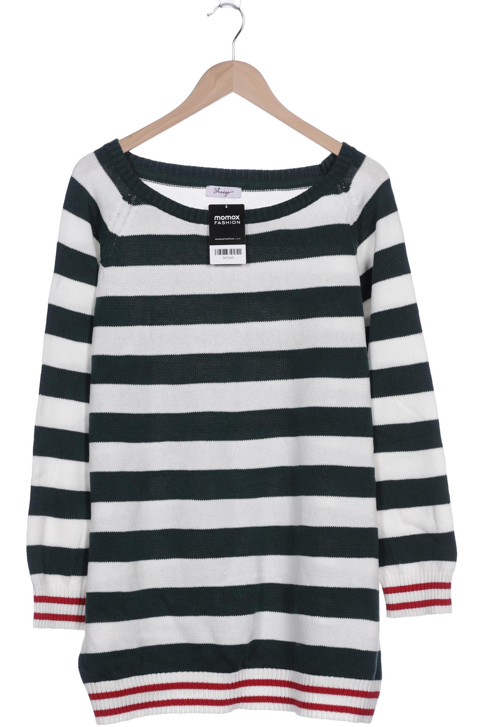 

sheego Damen Pullover, grün