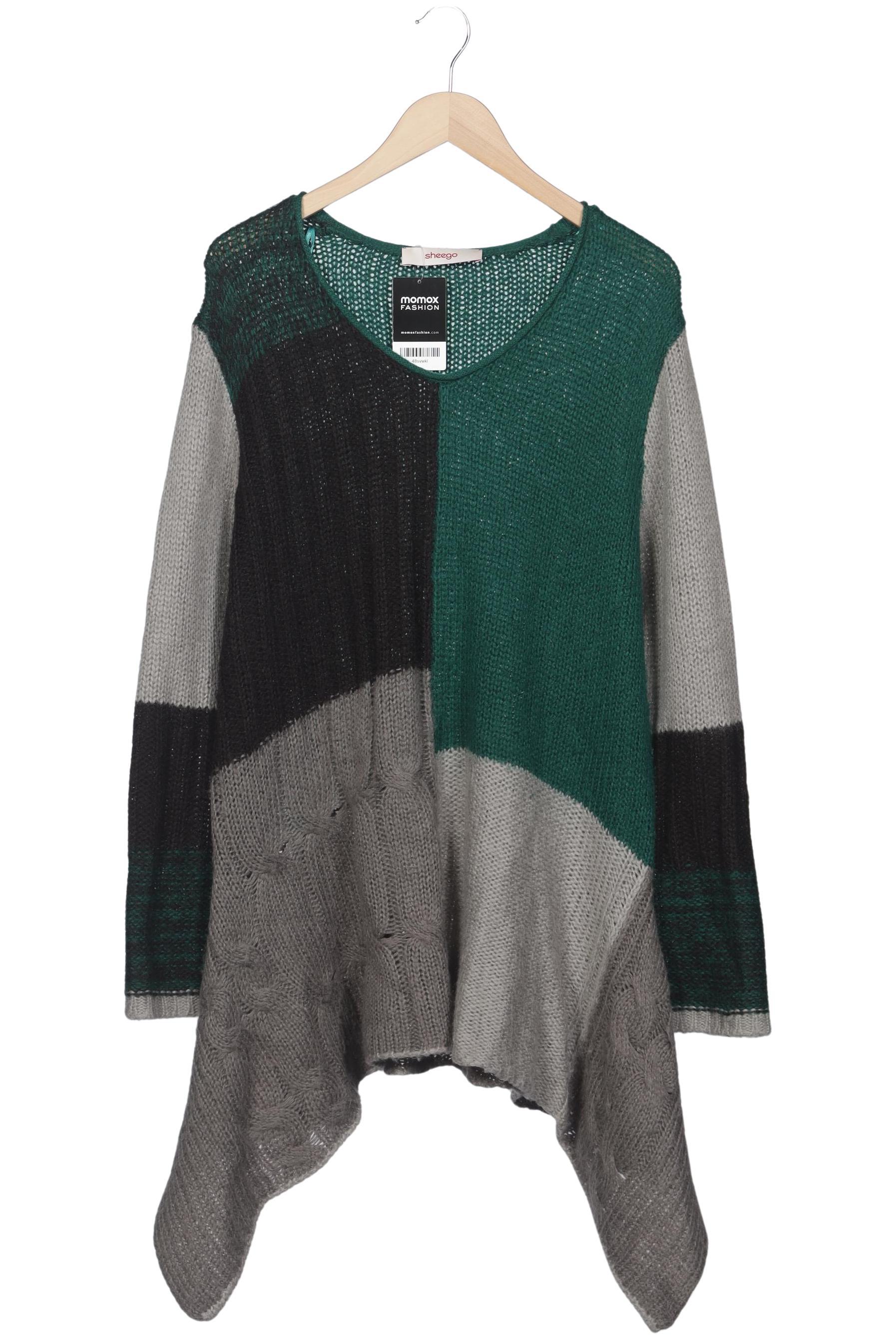 

sheego Damen Pullover, mehrfarbig, Gr. 48