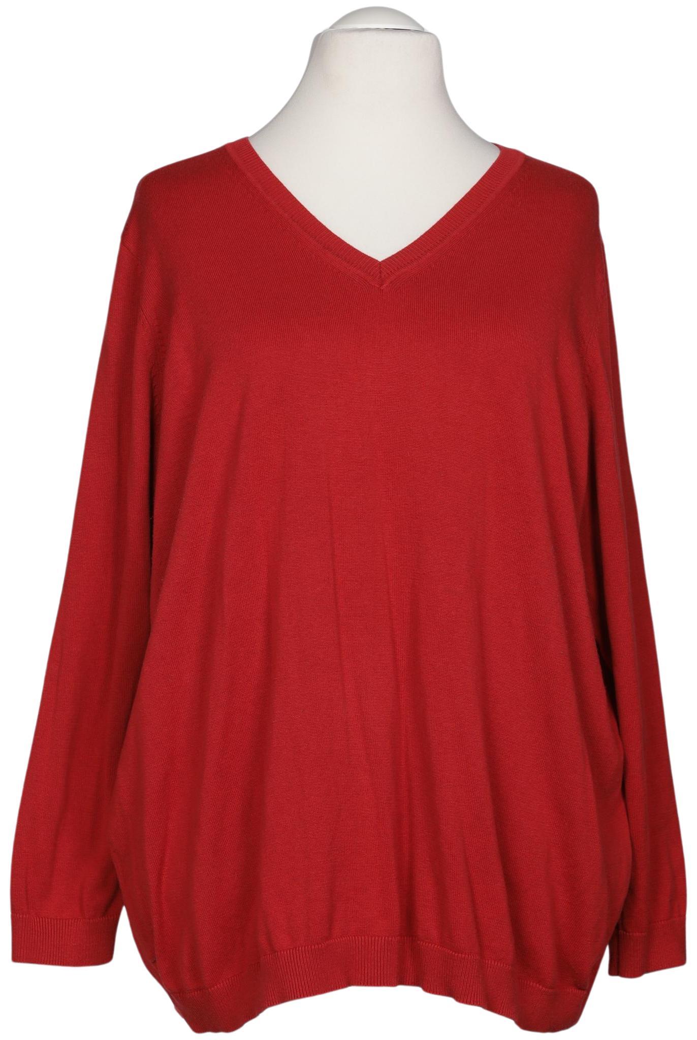 

sheego Damen Pullover, rot, Gr. 56