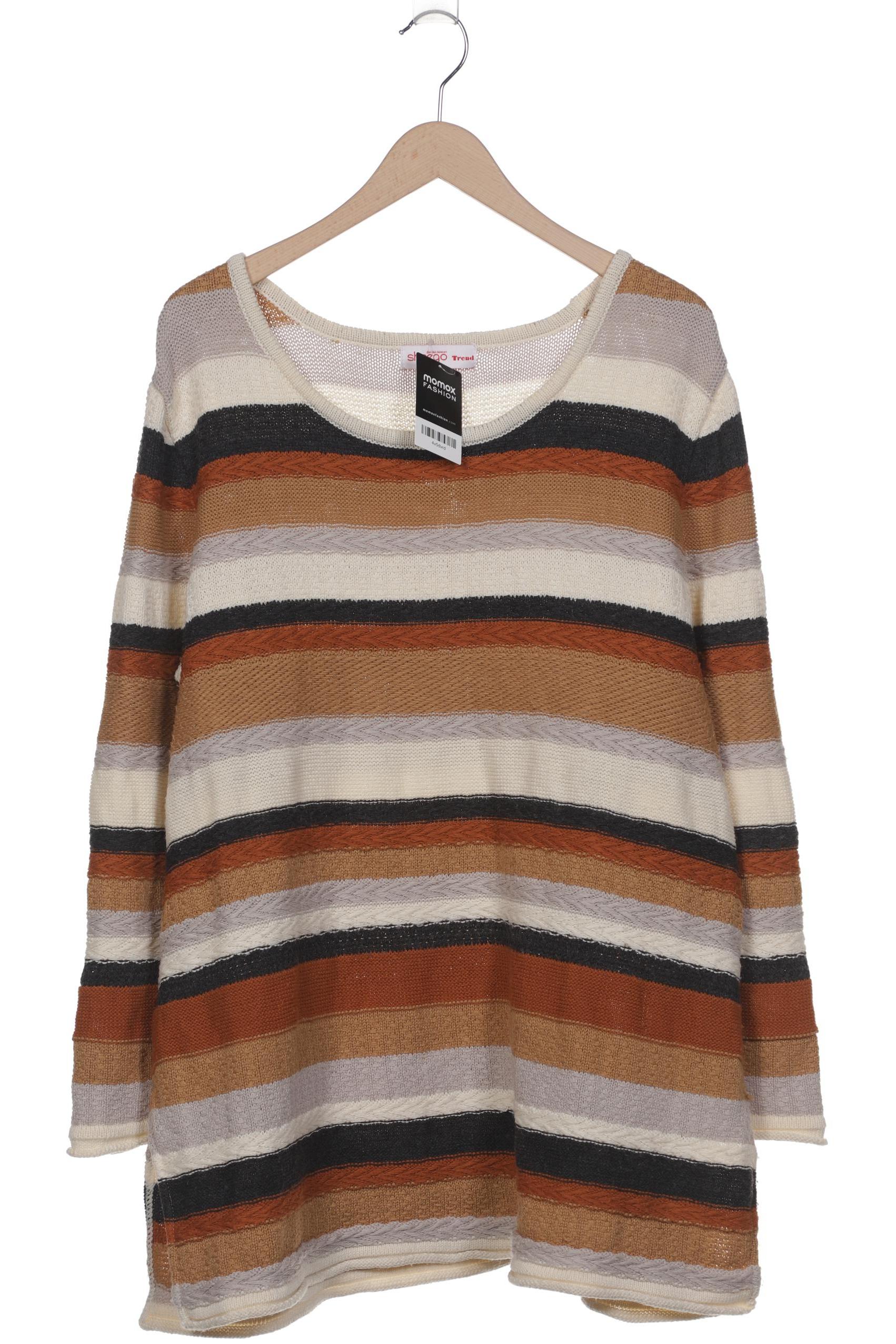 

sheego Damen Pullover, beige, Gr. 48