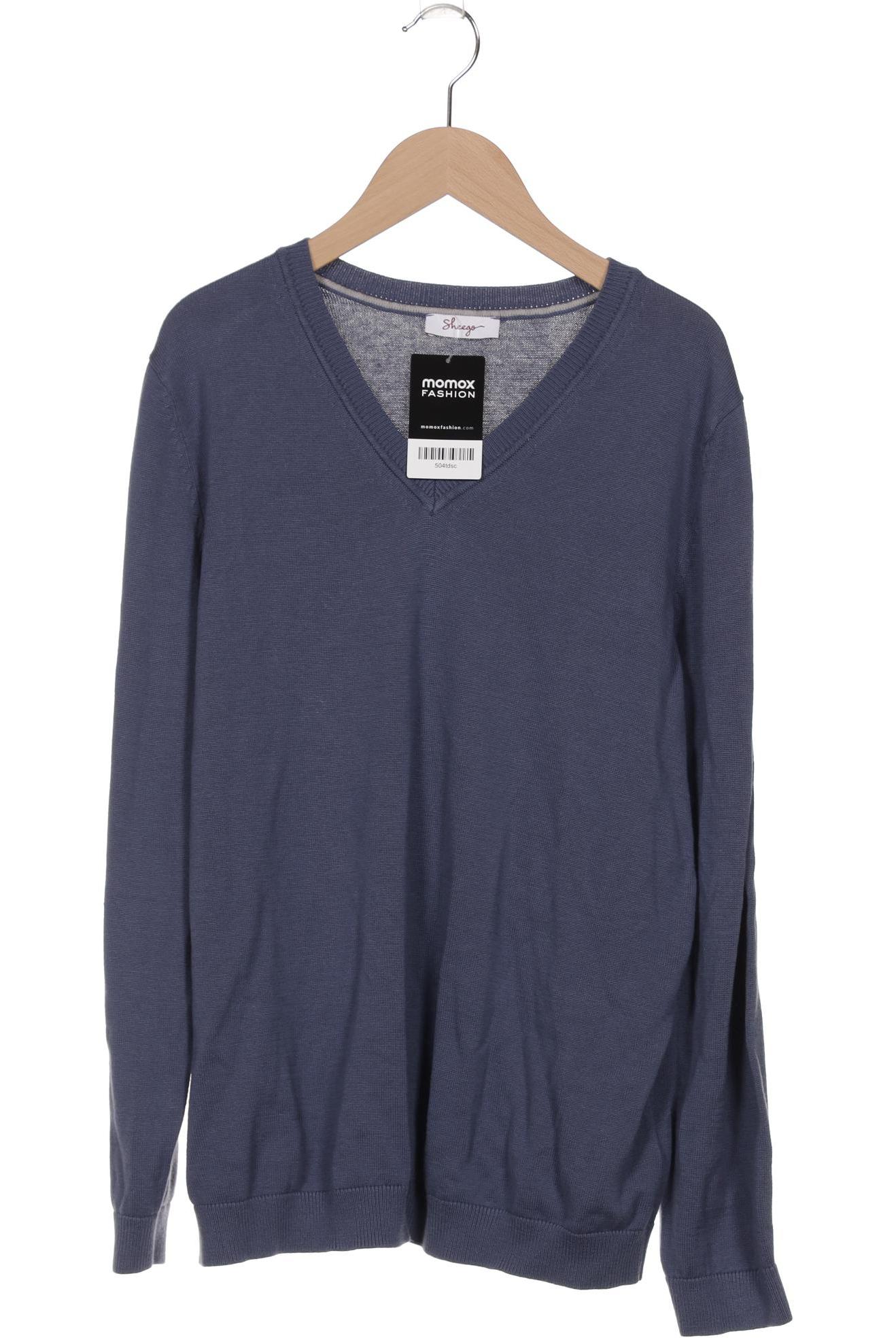 

sheego Damen Pullover, marineblau, Gr. 44