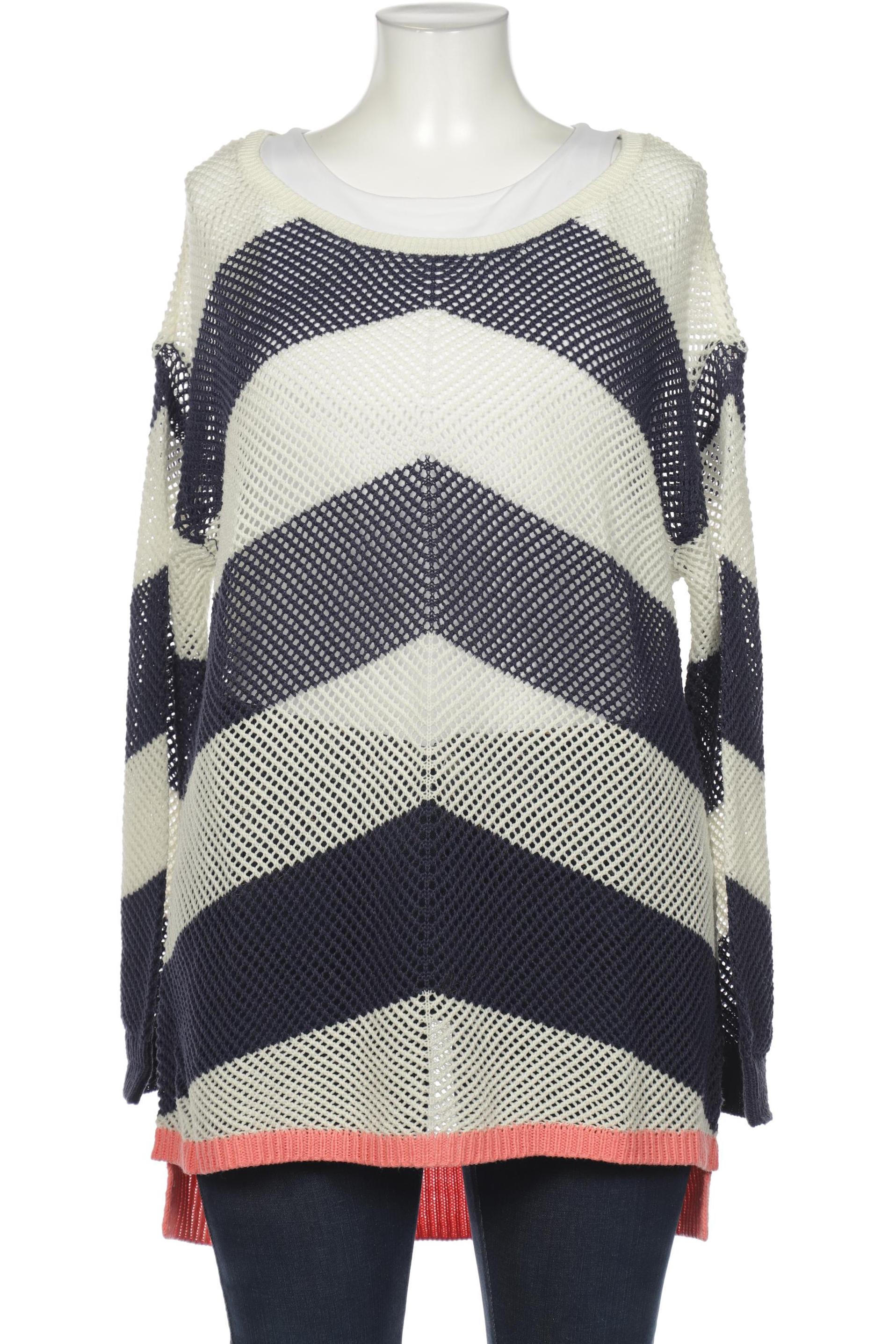 

sheego Damen Pullover, marineblau, Gr. 44