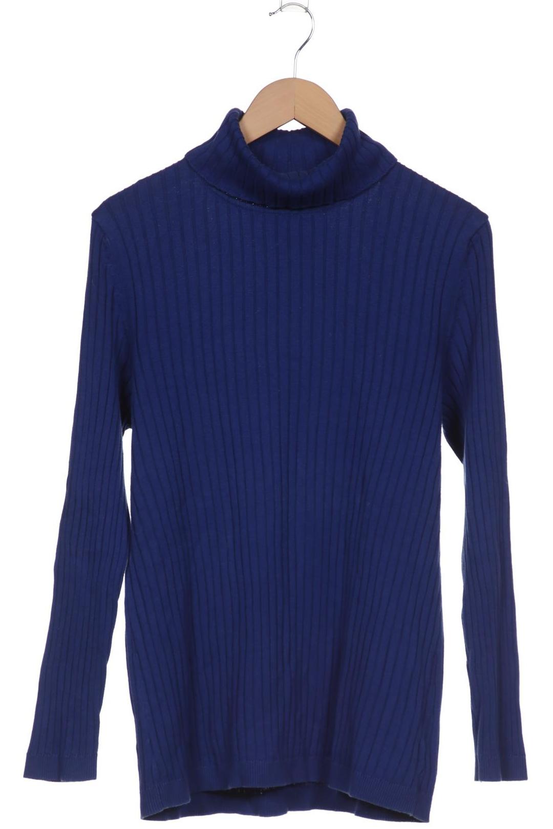 

sheego Damen Pullover, blau