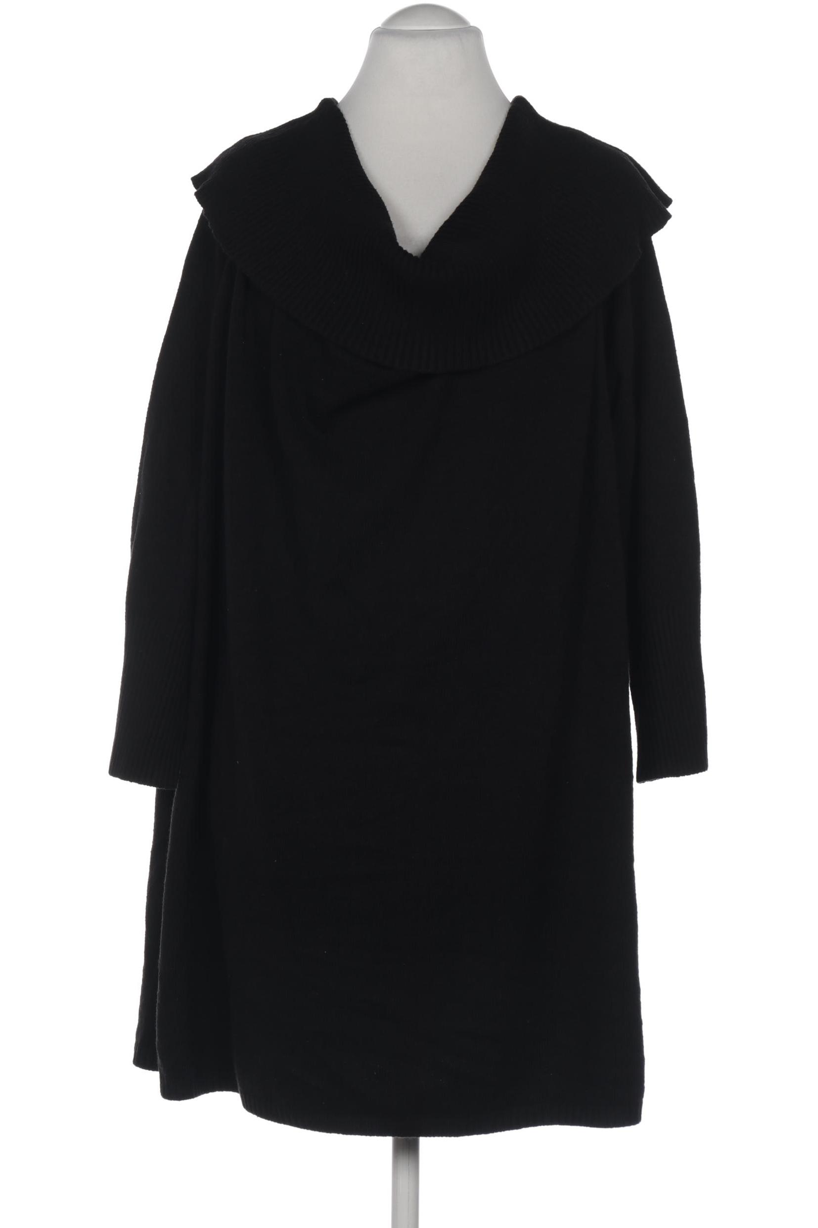 

sheego Damen Pullover, schwarz, Gr. 56