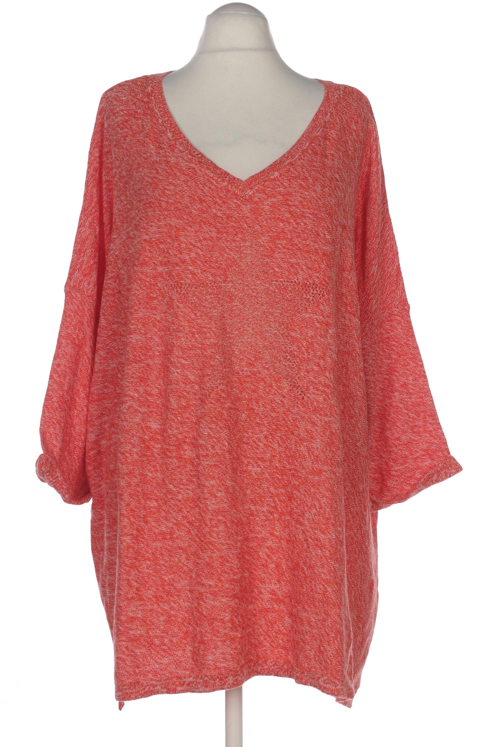 

sheego Damen Pullover, rot, Gr. 56