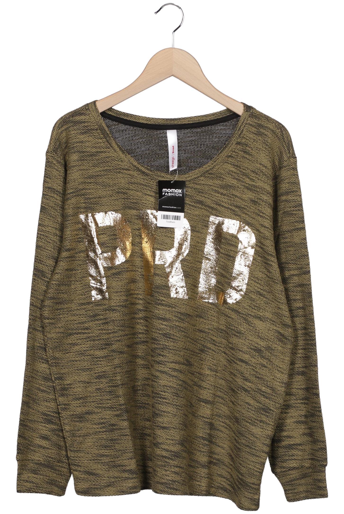 

sheego Damen Pullover, grün, Gr. 40