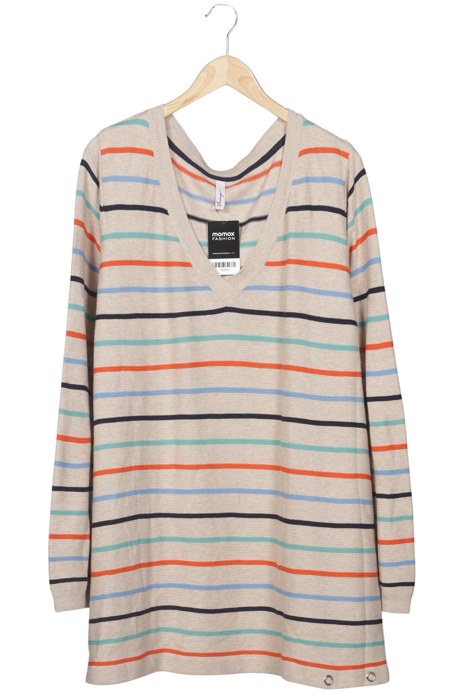 

sheego Damen Pullover, mehrfarbig, Gr. 52