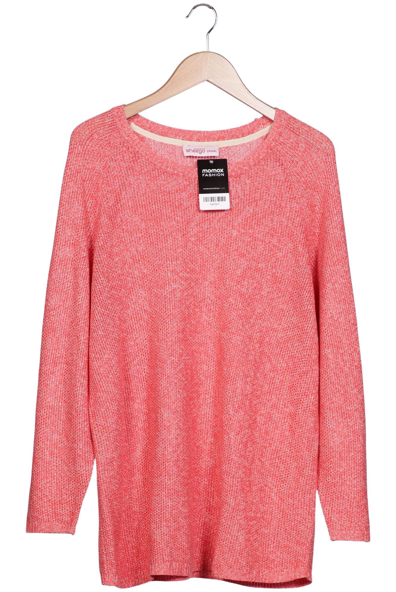 

sheego Damen Pullover, pink, Gr. 44