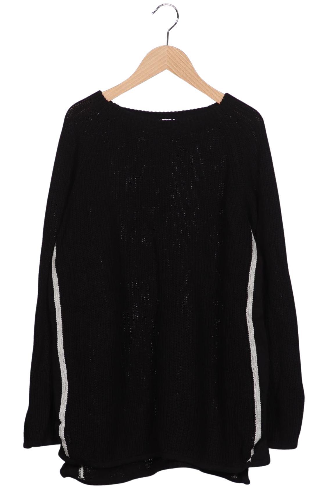 

sheego Damen Pullover, schwarz, Gr. 44