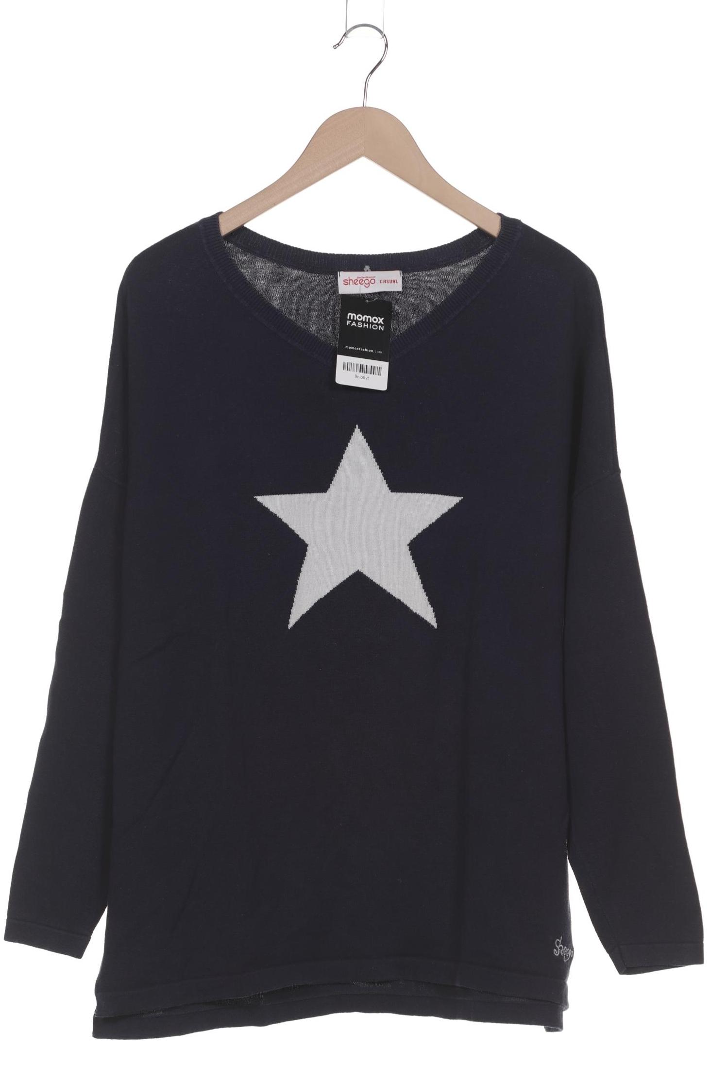 

sheego Damen Pullover, flieder, Gr. 44