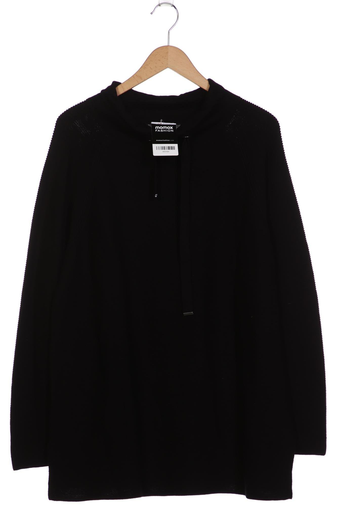 

sheego Damen Pullover, schwarz, Gr. 44