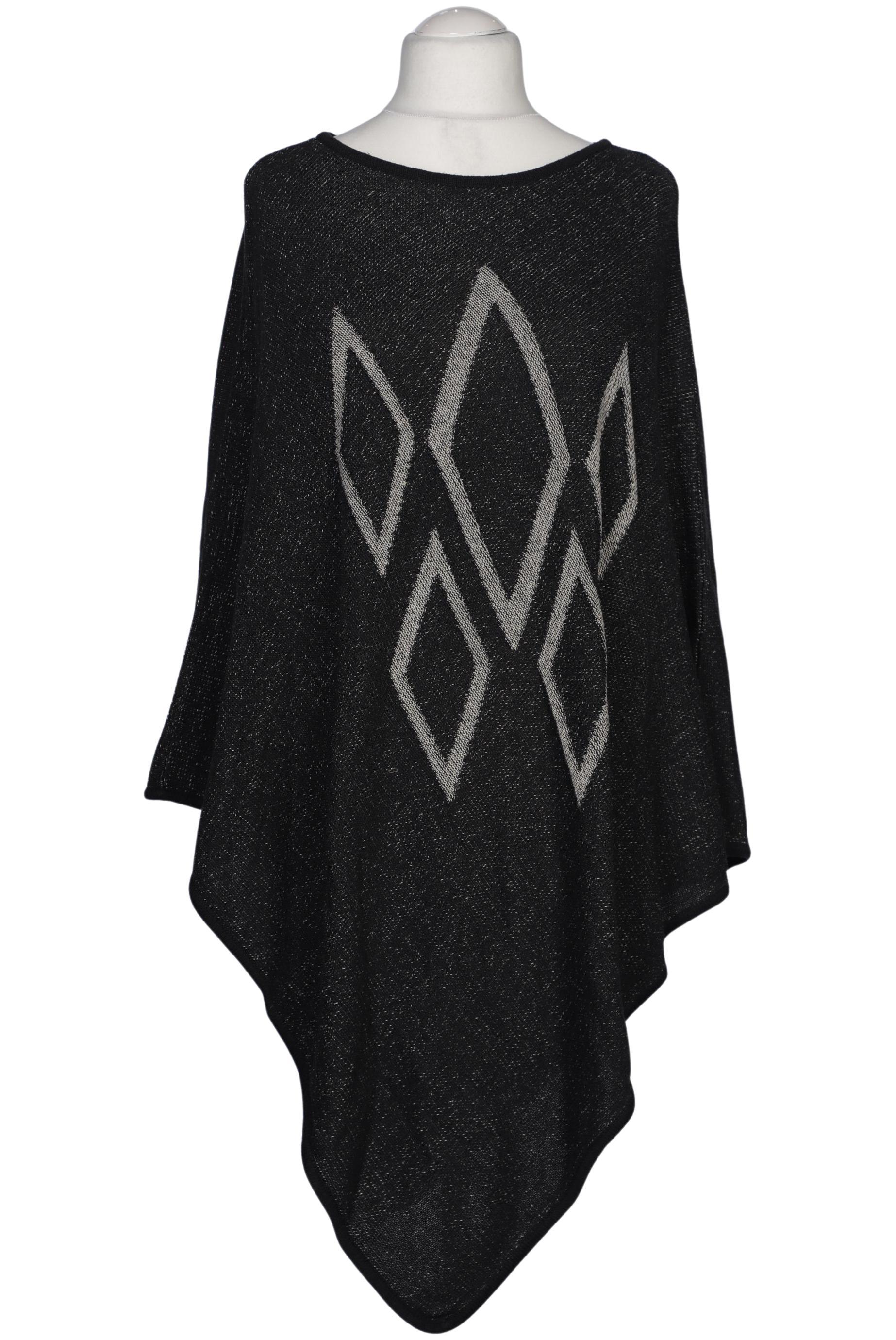 

sheego Damen Pullover, schwarz, Gr. uni