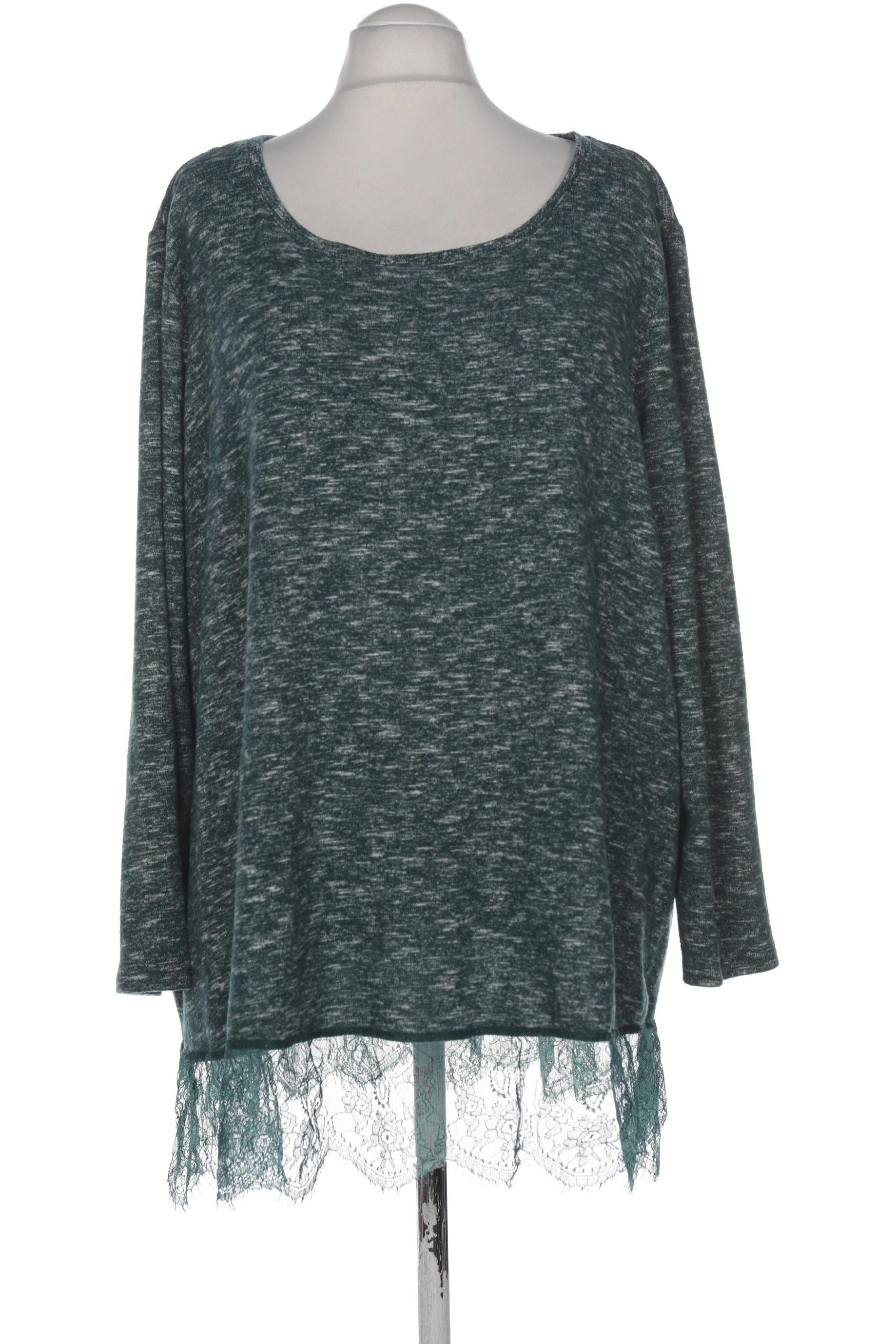 

sheego Damen Pullover, grün, Gr. 56