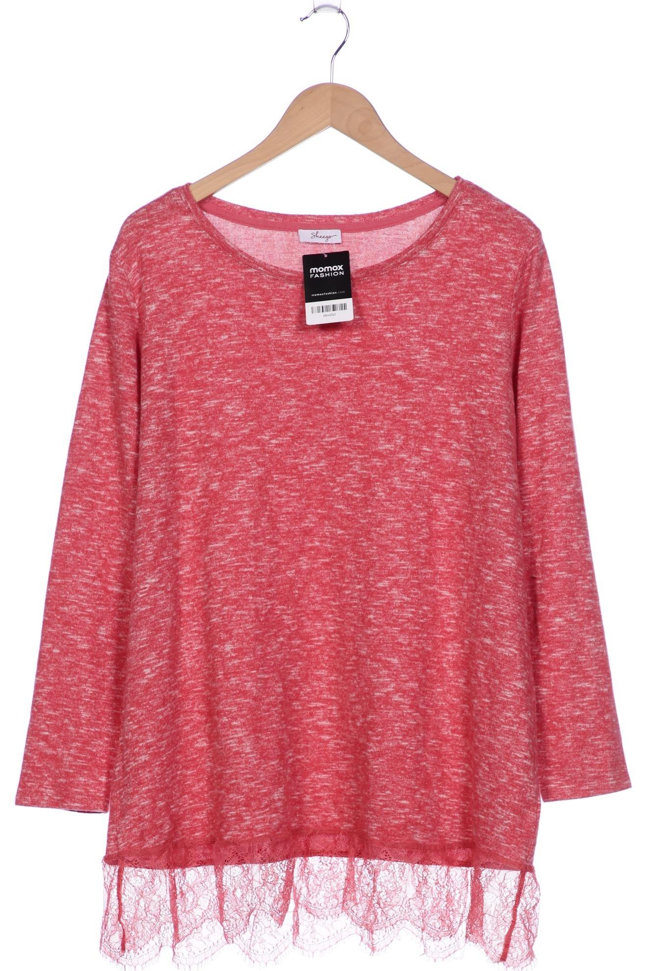 

sheego Damen Pullover, pink, Gr. 44