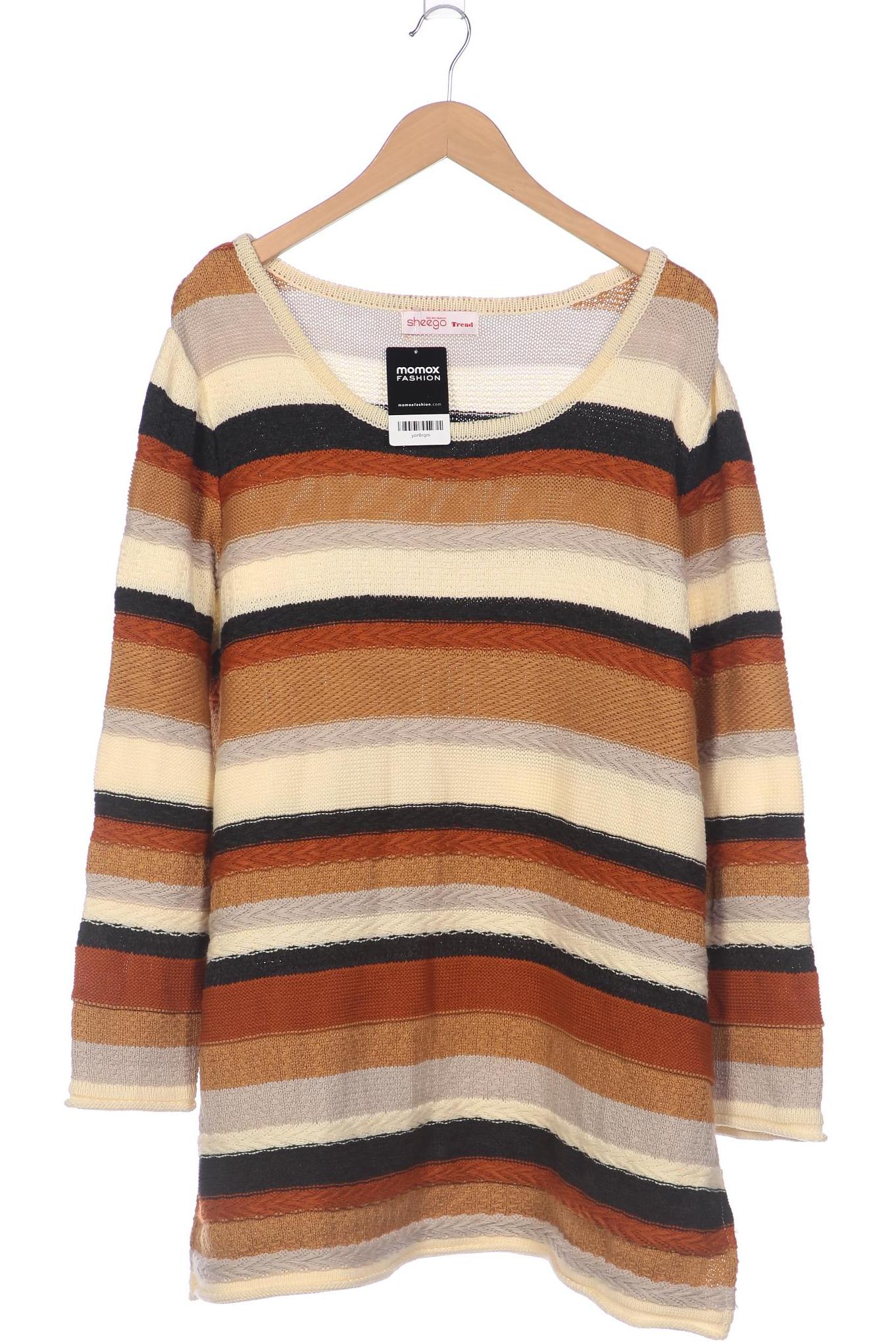 

sheego Damen Pullover, mehrfarbig, Gr. 48