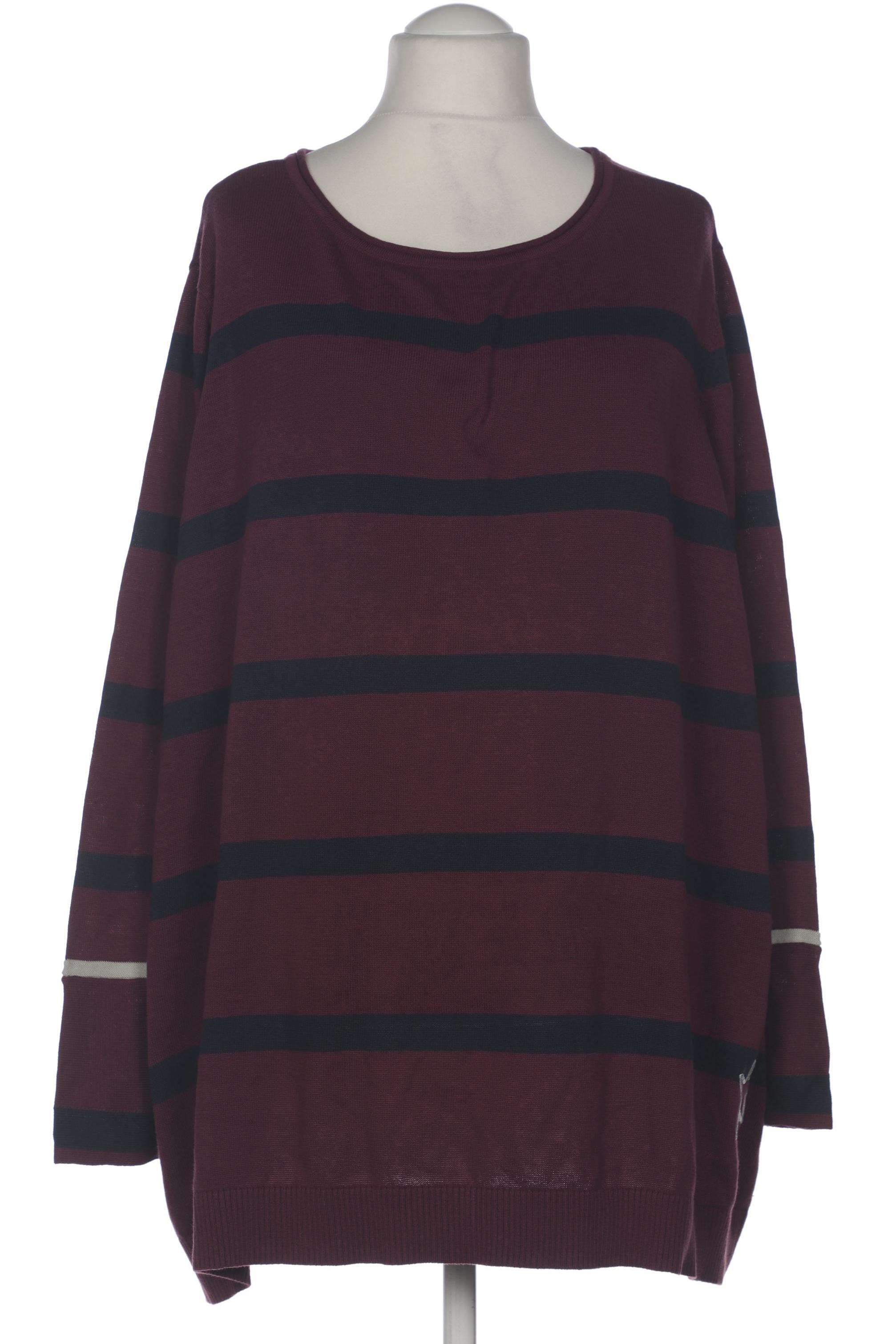 

sheego Damen Pullover, bordeaux, Gr. 56
