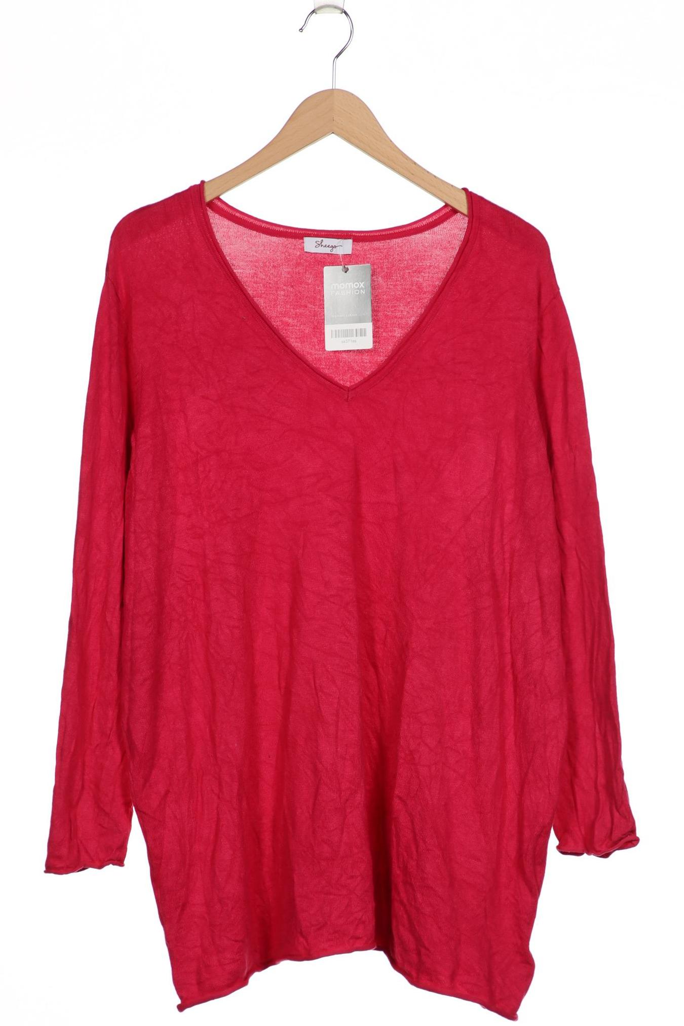 

sheego Damen Pullover, pink, Gr. 52