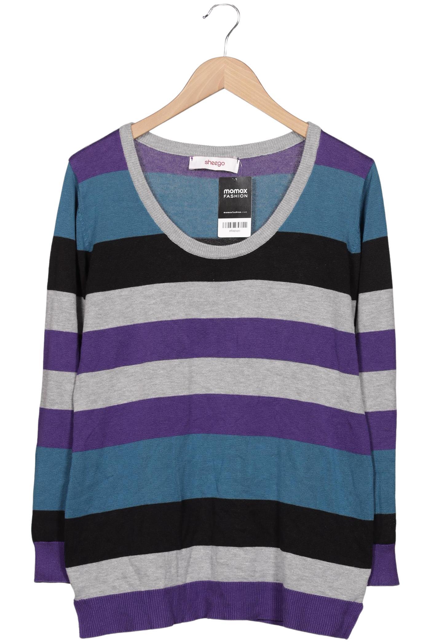 

sheego Damen Pullover, mehrfarbig, Gr. 40