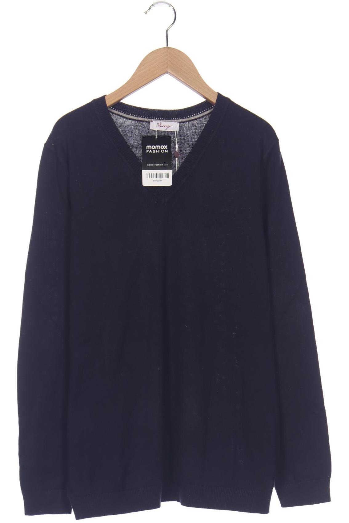 

sheego Damen Pullover, marineblau, Gr. 40