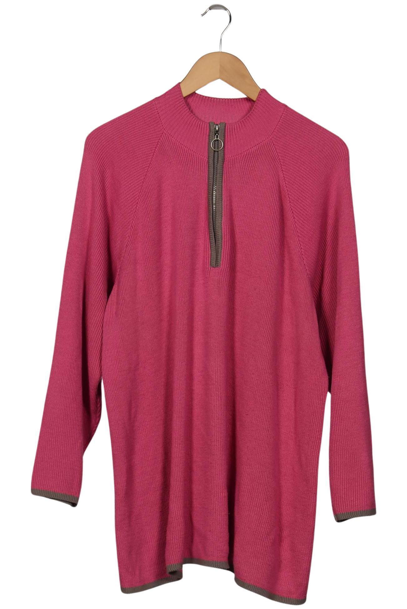 

sheego Damen Pullover, pink, Gr. 48