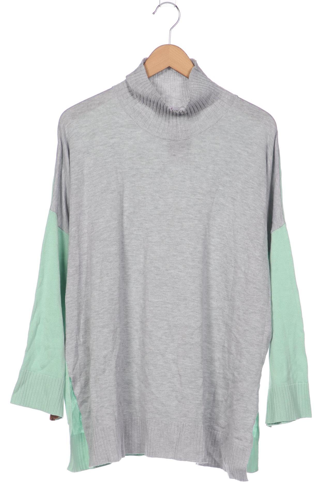 

sheego Damen Pullover, grau, Gr. 48
