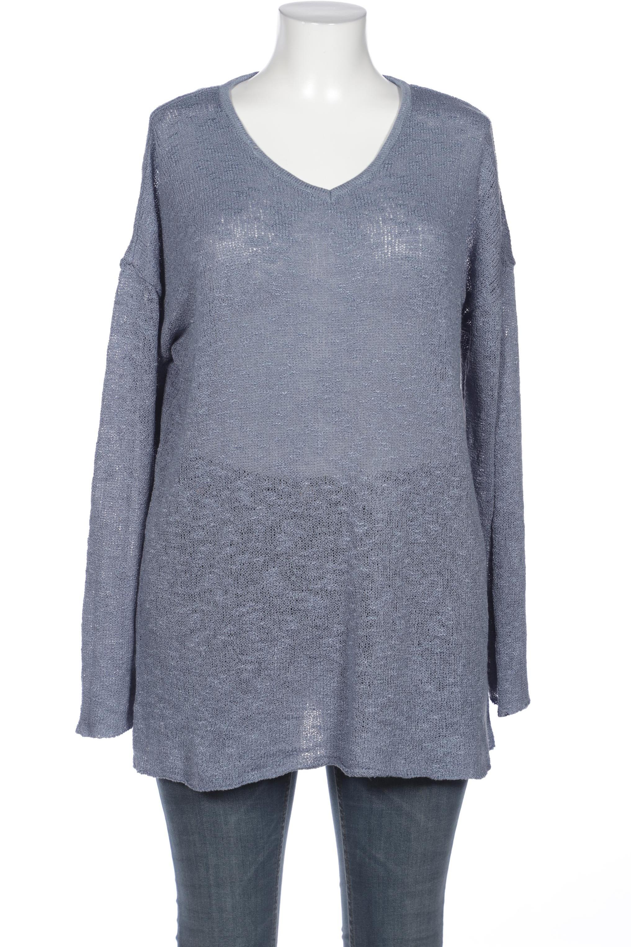 

sheego Damen Pullover, blau