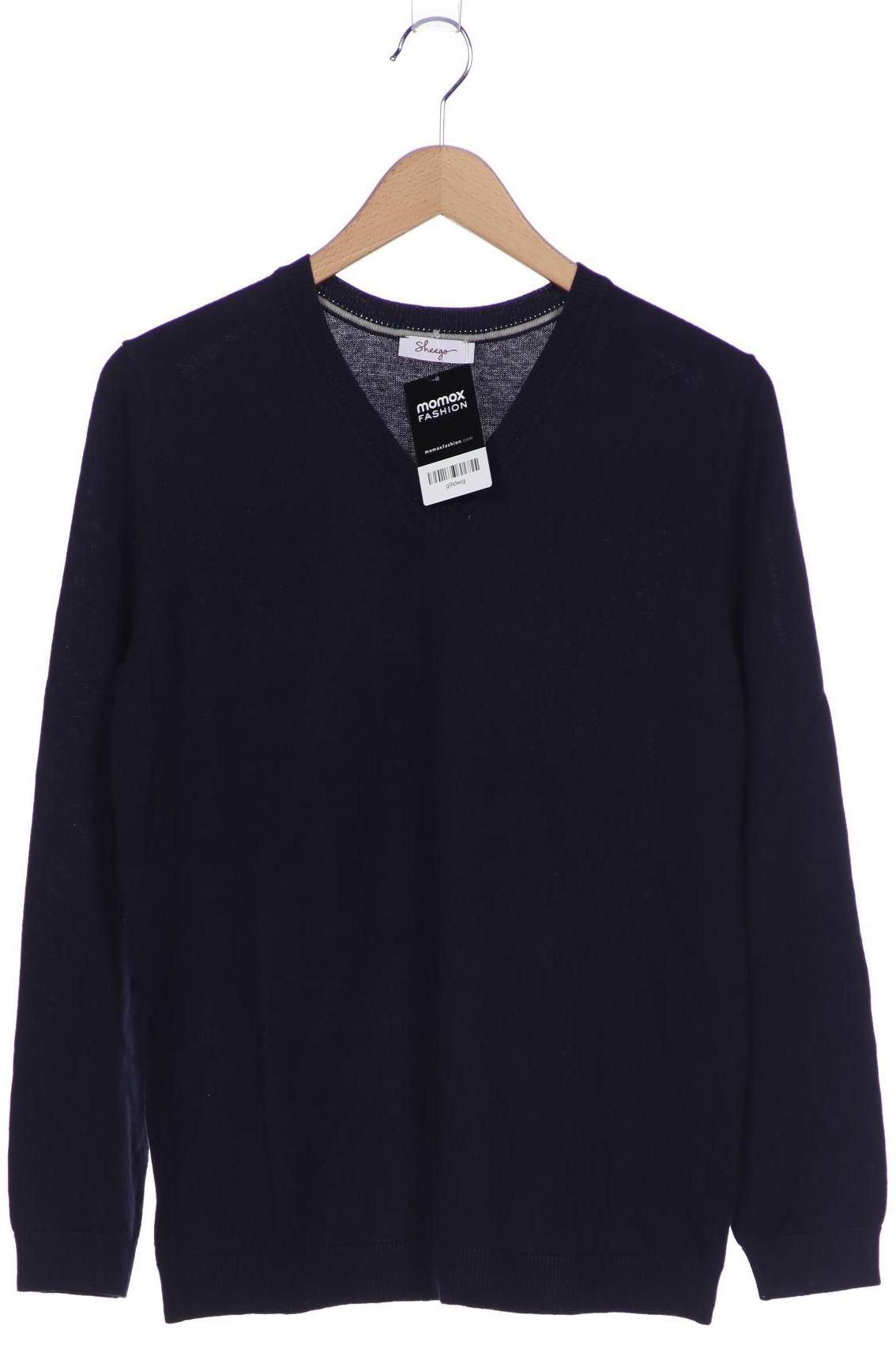 

sheego Damen Pullover, marineblau, Gr. 40