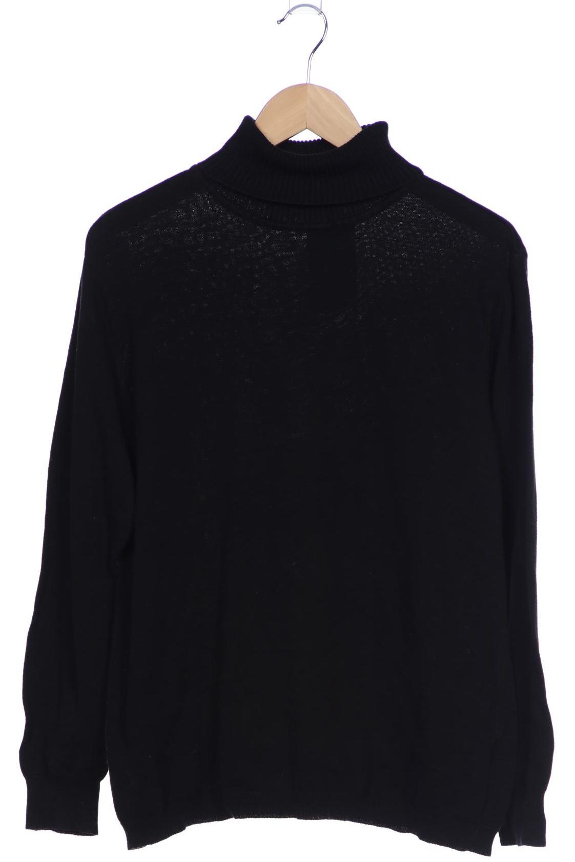 

sheego Damen Pullover, schwarz, Gr. 44