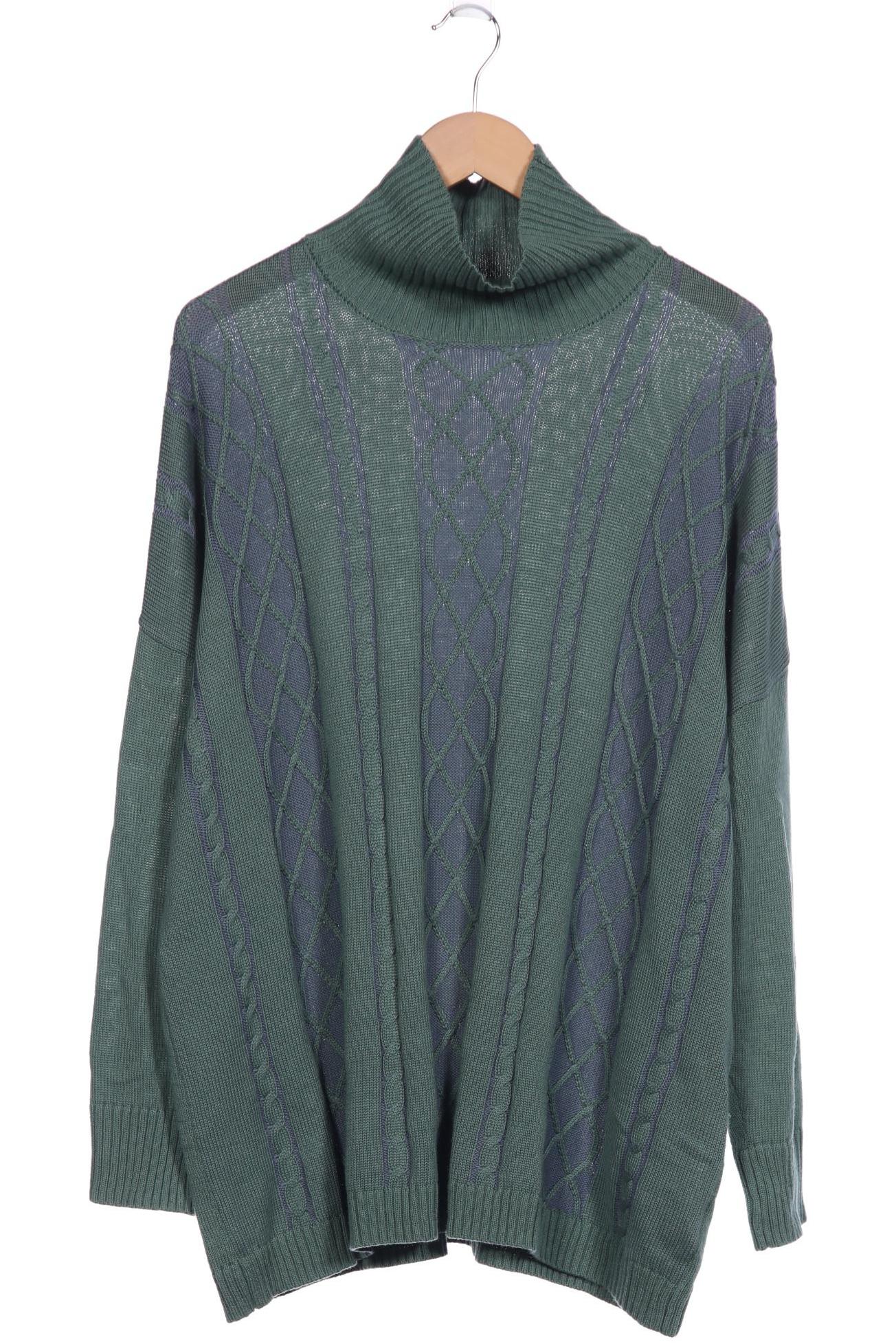 

sheego Damen Pullover, türkis, Gr. 48