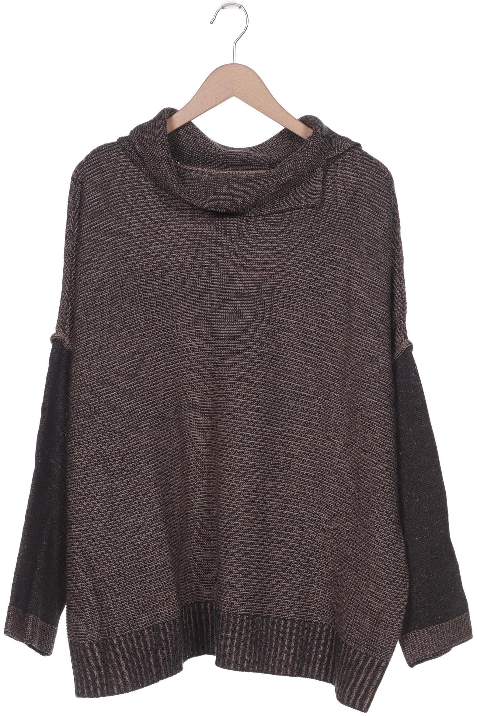 

sheego Damen Pullover, braun