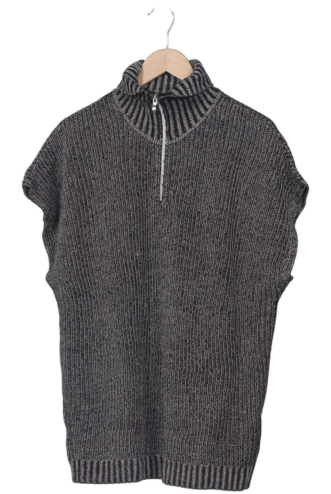 

sheego Damen Pullover, grau, Gr. 44