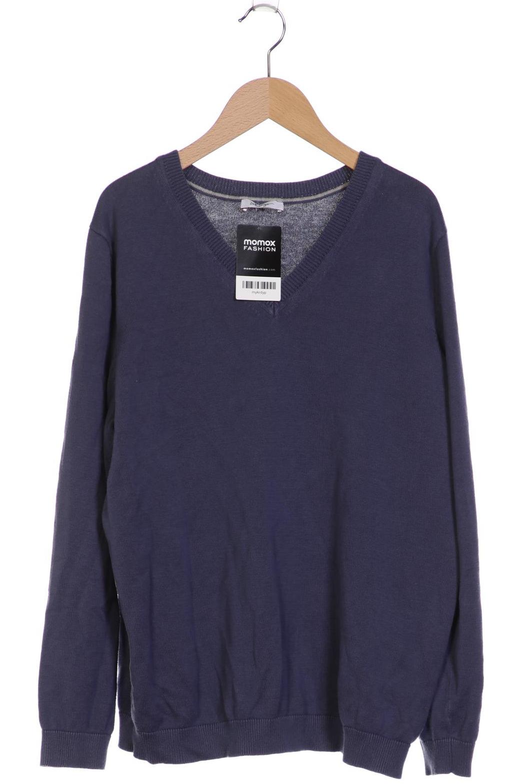 

sheego Damen Pullover, marineblau, Gr. 44